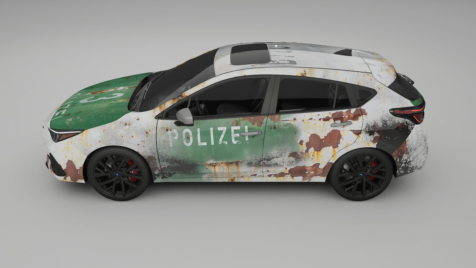 Subaru Impreza GU COBRA 11 – Design-Wrap PPF-Kit aus bedruckbarer Polyurethanfolie