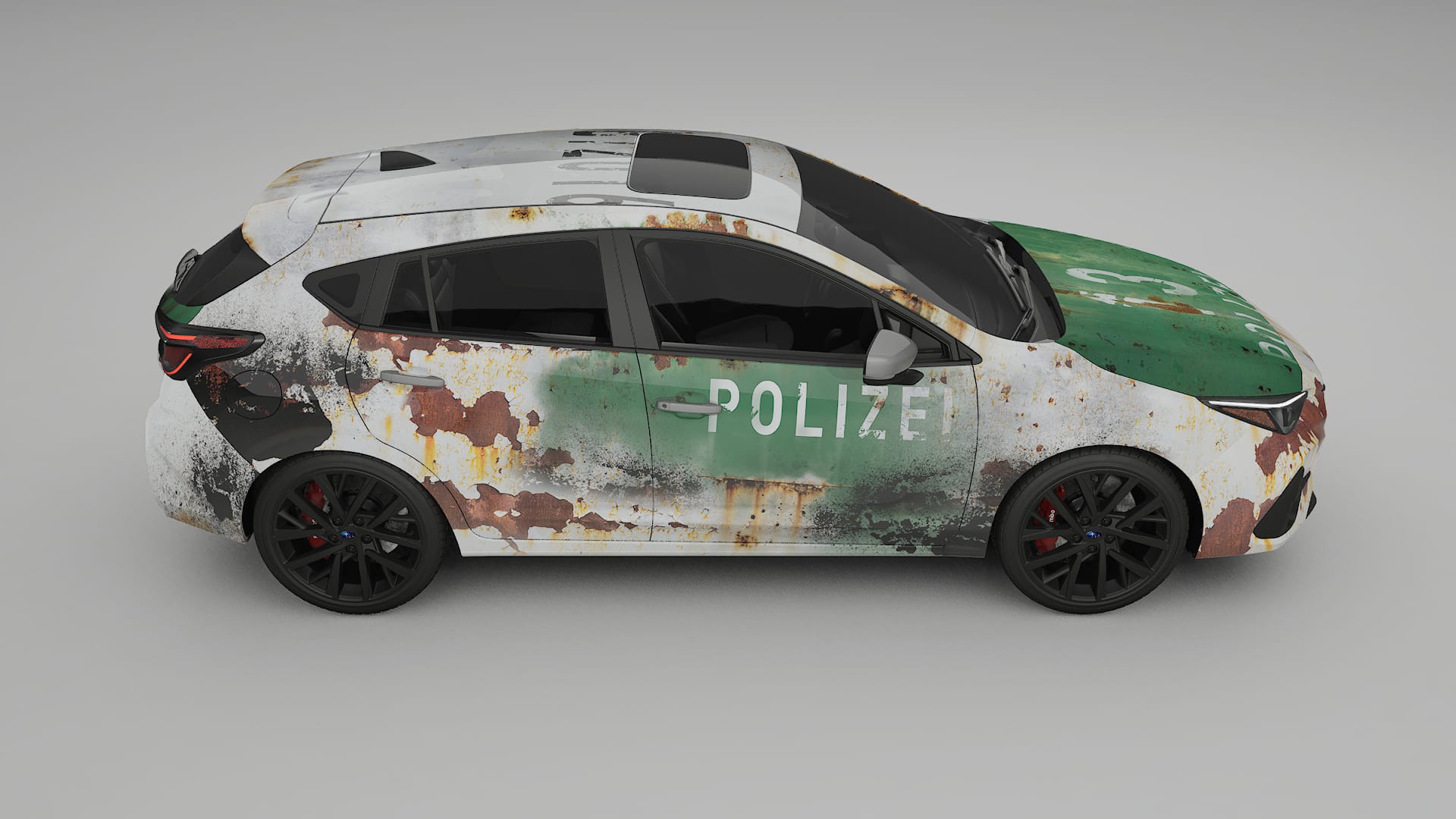 Subaru Impreza GU COBRA 11 – Design-Wrap PPF-Kit aus bedruckbarer Polyurethanfolie