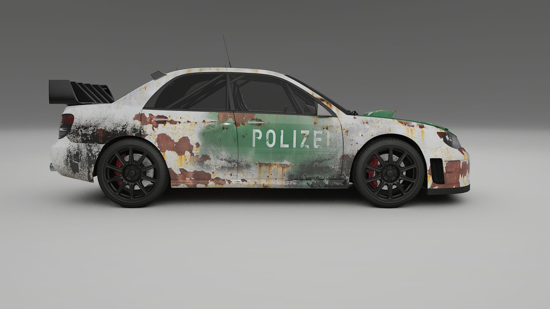 Subaru Impreza WRC GD COBRA 11 – Design-Wrap PPF-Kit aus bedruckbarer Polyurethanfolie