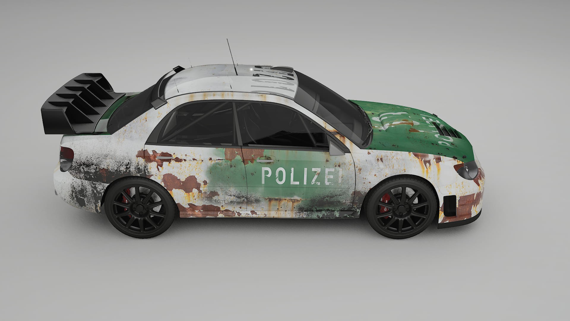Subaru Impreza WRC GD COBRA 11 – Design-Wrap PPF-Kit aus bedruckbarer Polyurethanfolie