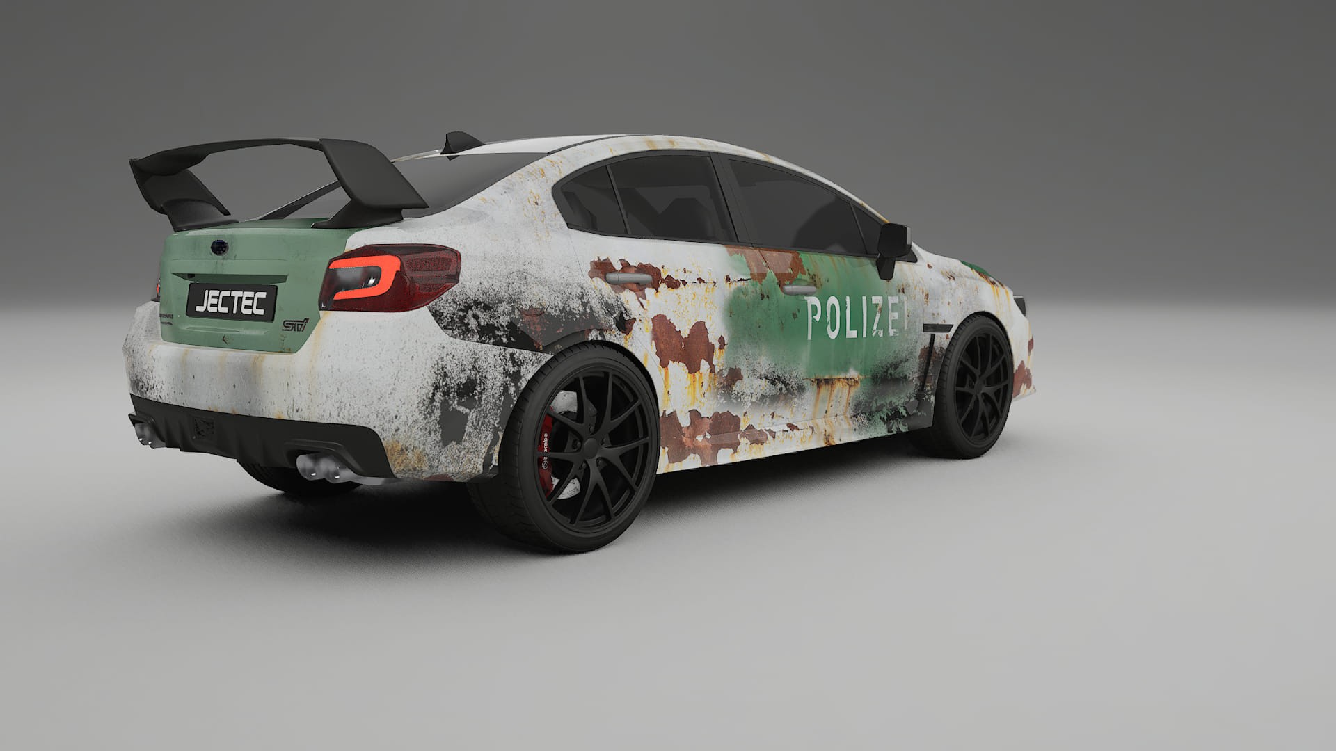 Subaru Impreza WRX Sti VA prefacelift pre-LCI COBRA 11 – Design-Wrap PPF-Kit aus bedruckbarer Polyurethanfolie