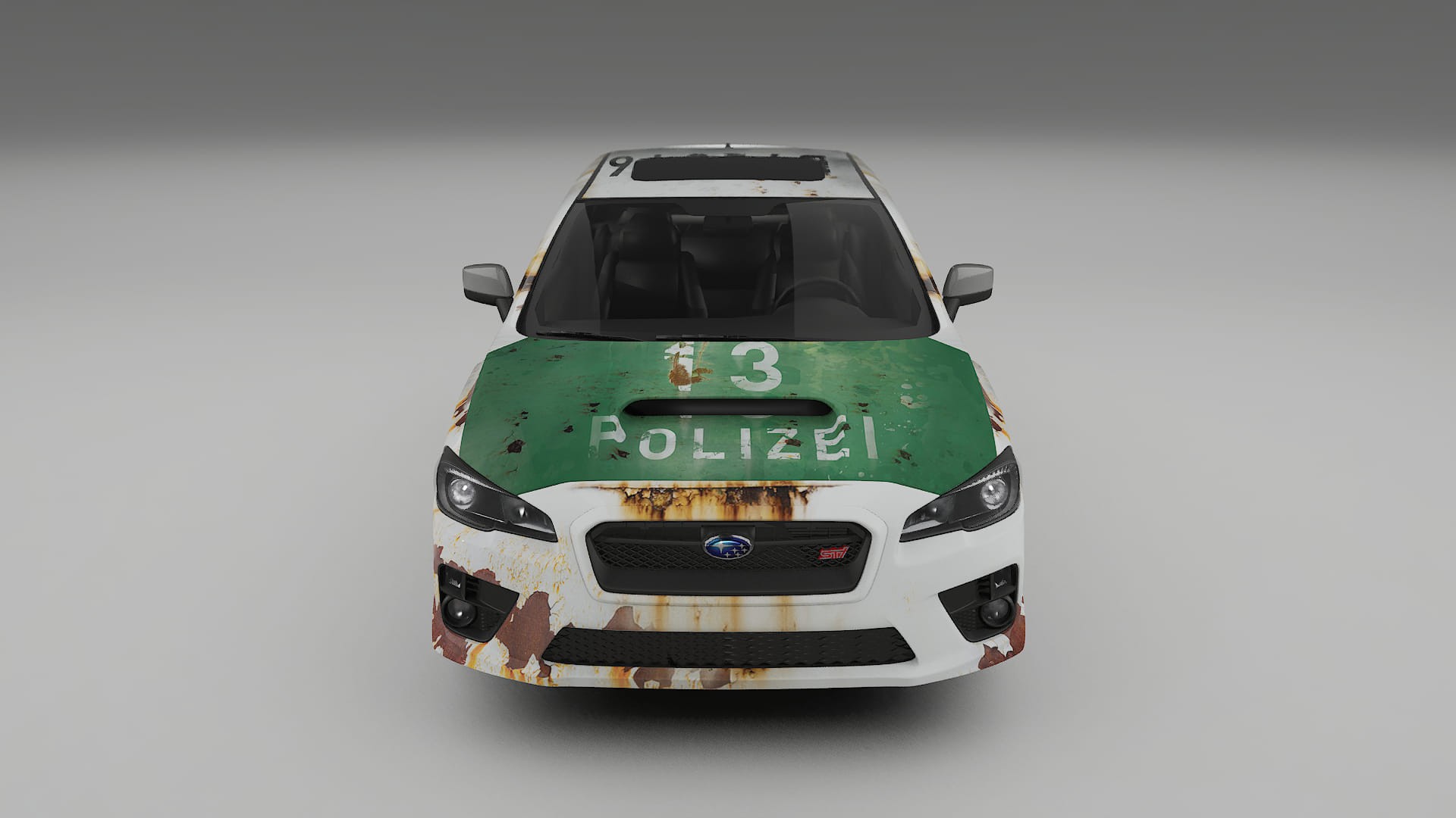 Subaru Impreza WRX Sti VA prefacelift pre-LCI COBRA 11 – Design-Wrap PPF-Kit aus bedruckbarer Polyurethanfolie