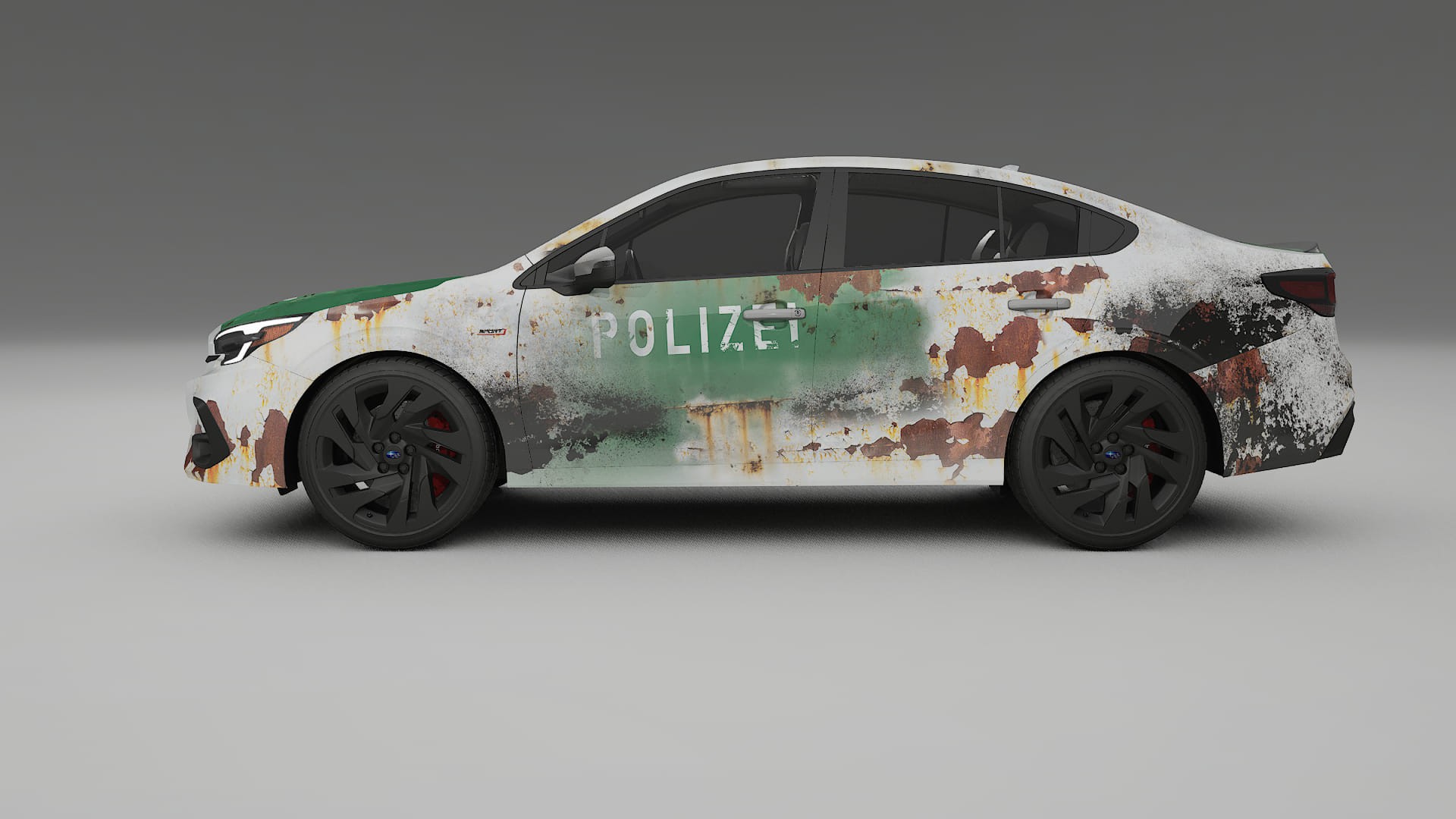 Subaru Legacy BW COBRA 11 – Design-Wrap PPF-Kit aus bedruckbarer Polyurethanfolie