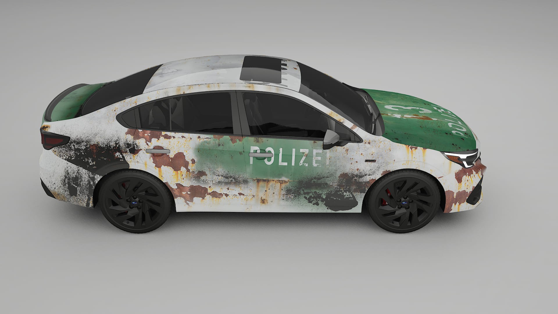 Subaru Legacy BW COBRA 11 – Design-Wrap PPF-Kit aus bedruckbarer Polyurethanfolie
