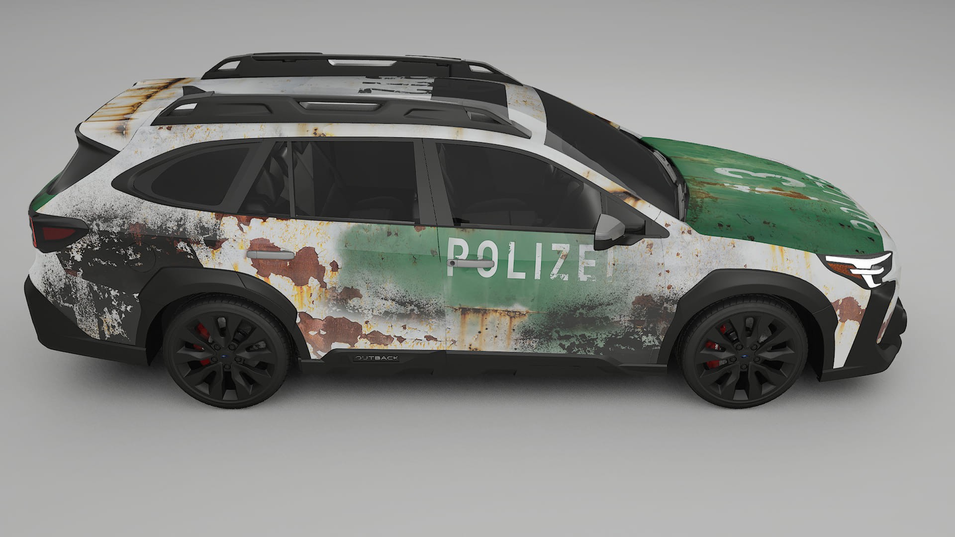 Subaru Outback VI BS facelift LCI COBRA 11 – Design-Wrap PPF-Kit aus bedruckbarer Polyurethanfolie