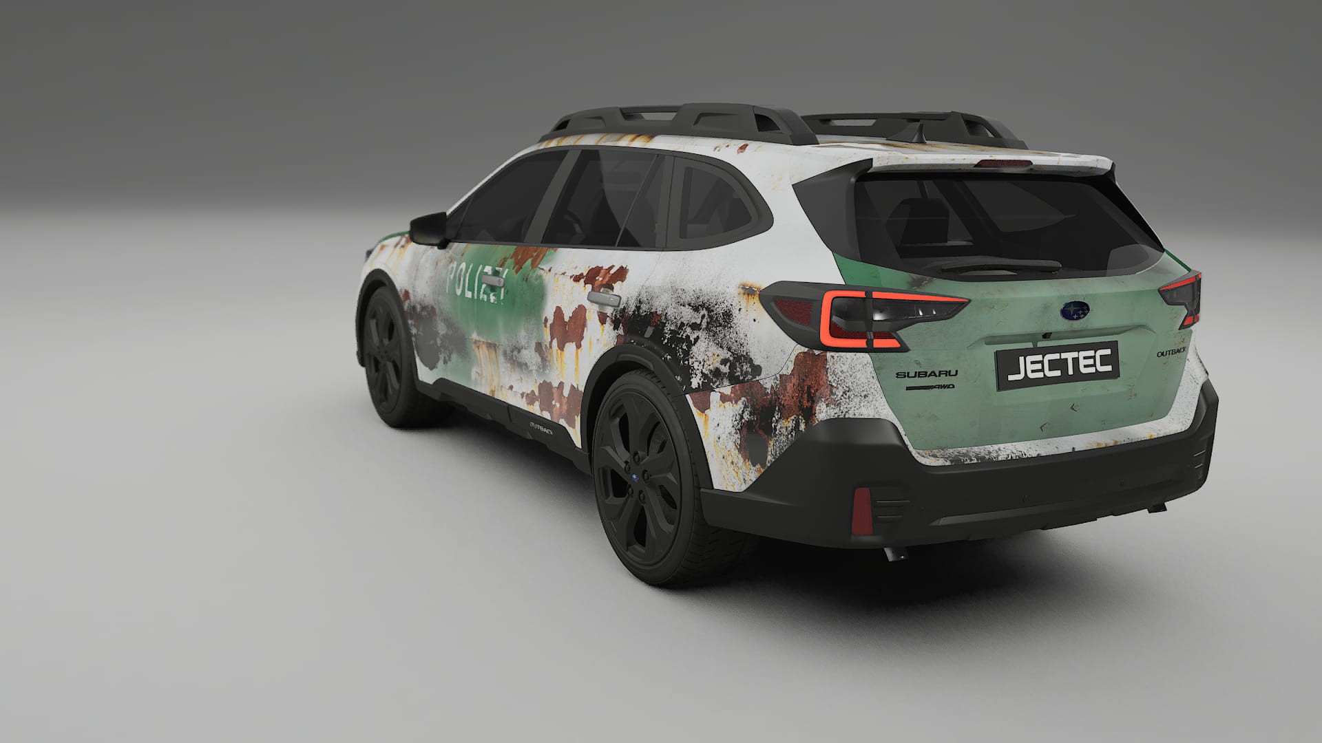 Subaru Outback VI BS prefacelift pre-LCI COBRA 11 – Design-Wrap PPF-Kit aus bedruckbarer Polyurethanfolie