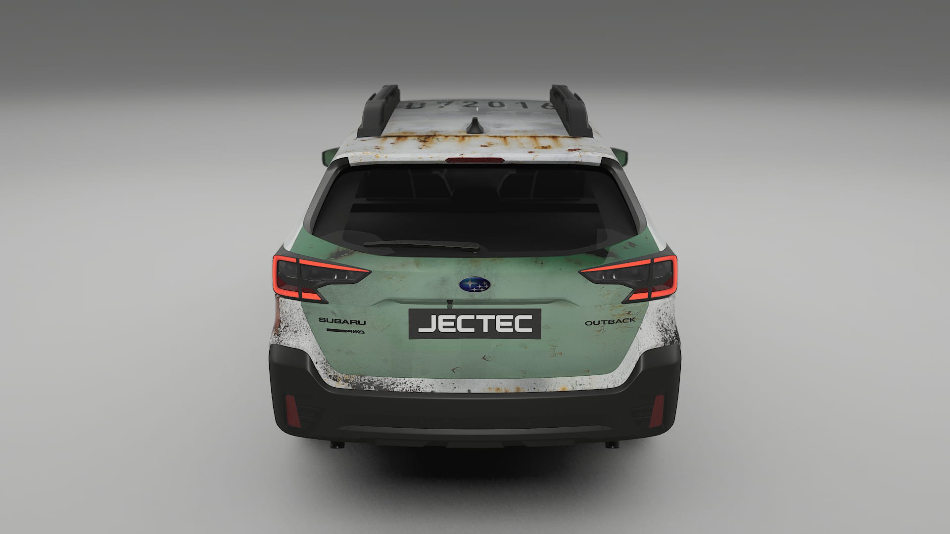 Subaru Outback VI BS prefacelift pre-LCI COBRA 11 – Design-Wrap PPF-Kit aus bedruckbarer Polyurethanfolie
