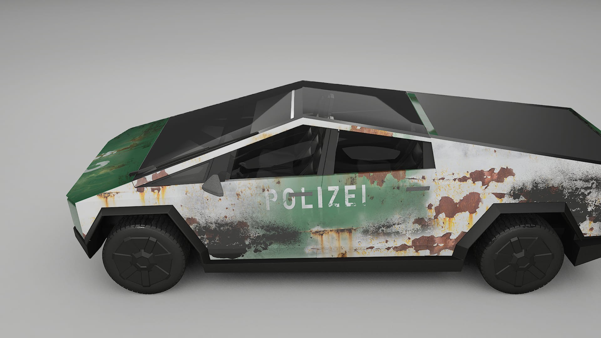 Tesla Cybertruck COBRA 11 – Design-Wrap PPF-Kit aus bedruckbarer Polyurethanfolie