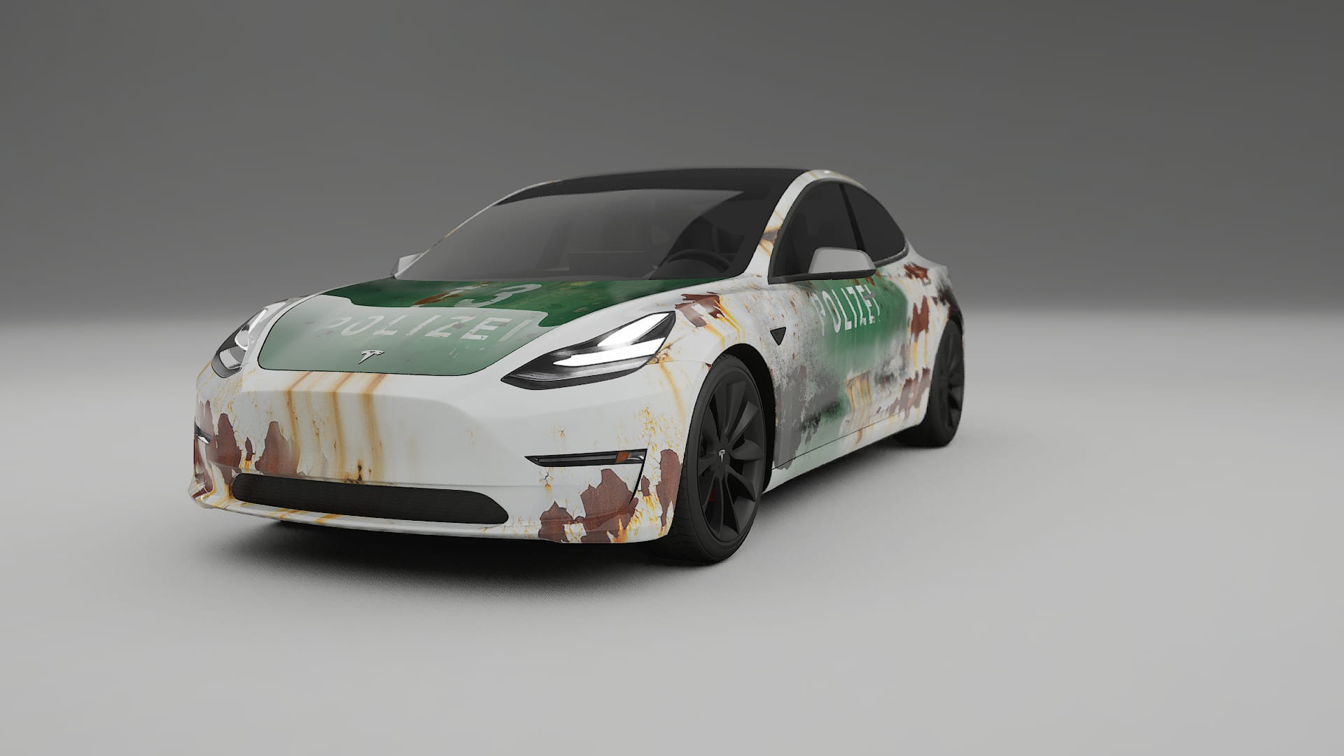 Tesla Model 3 COBRA 11 – Design-Wrap PPF-Kit aus bedruckbarer Polyurethanfolie