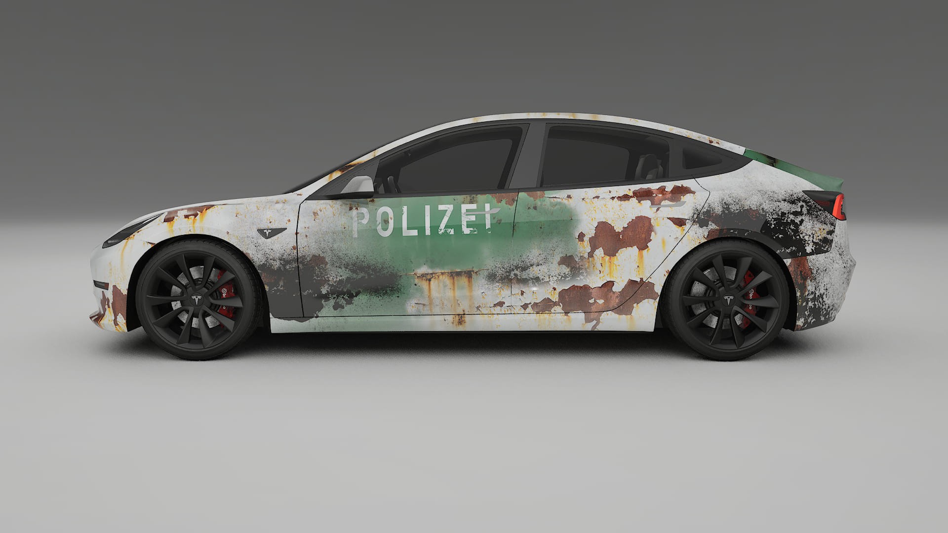 Tesla Model 3 COBRA 11 – Design-Wrap PPF-Kit aus bedruckbarer Polyurethanfolie