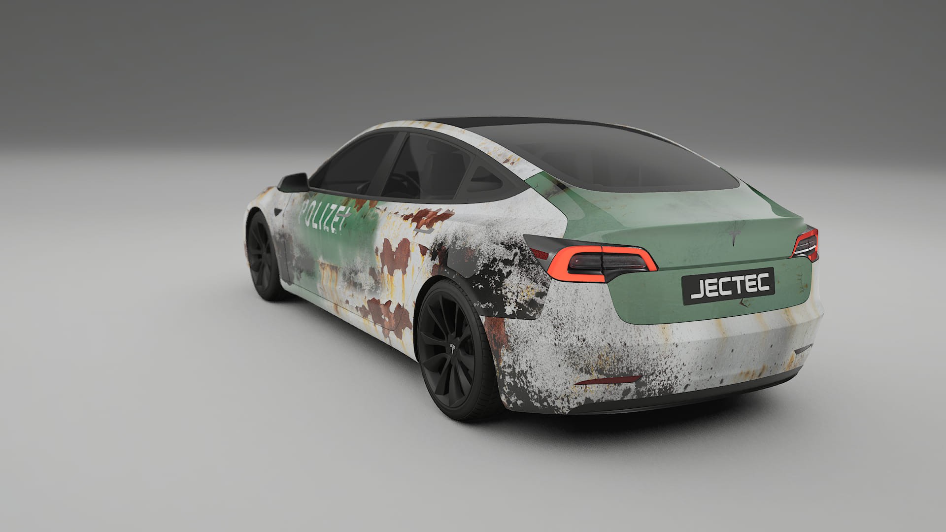 Tesla Model 3 COBRA 11 – Design-Wrap PPF-Kit aus bedruckbarer Polyurethanfolie