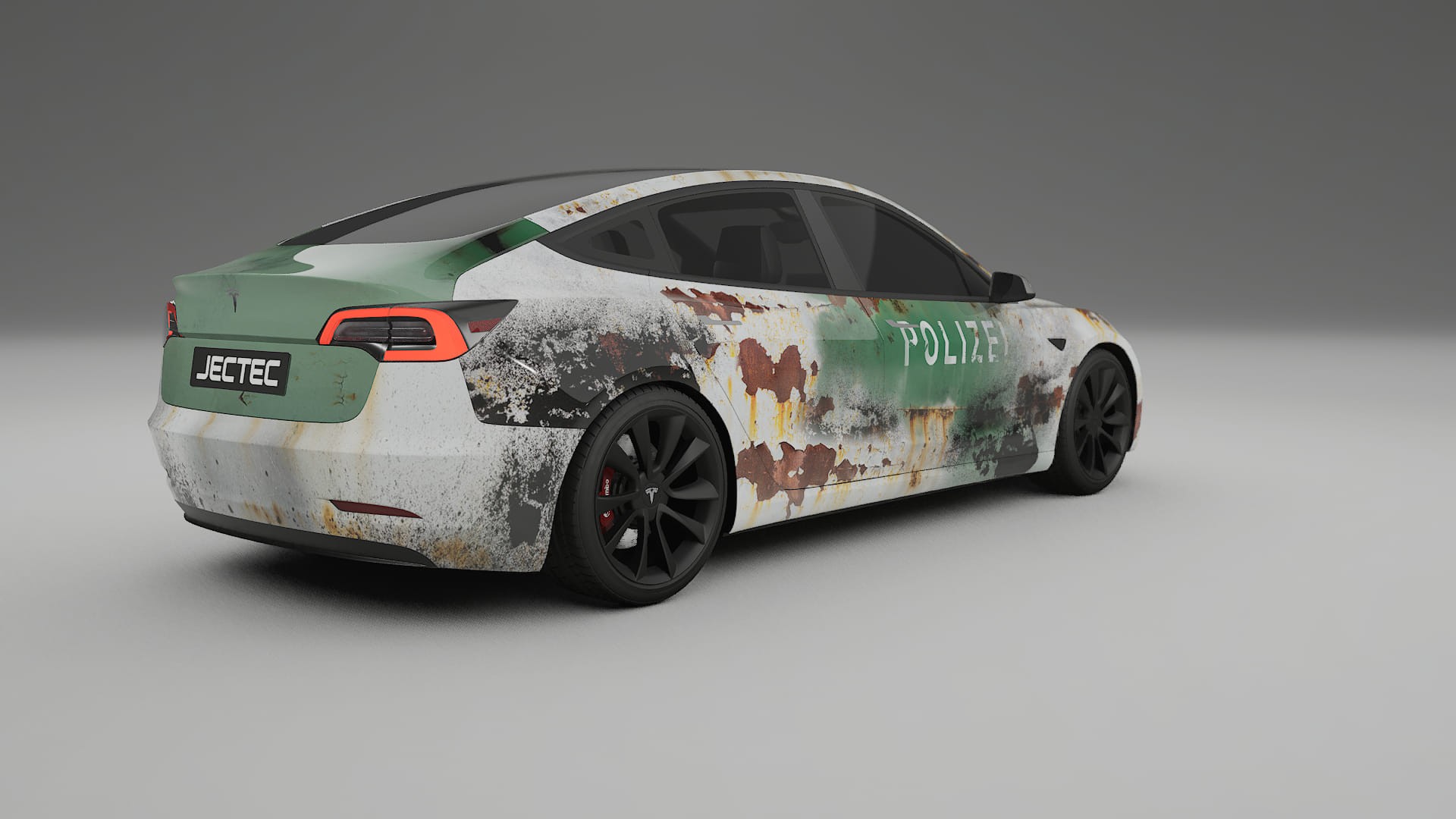 Tesla Model 3 COBRA 11 – Design-Wrap PPF-Kit aus bedruckbarer Polyurethanfolie