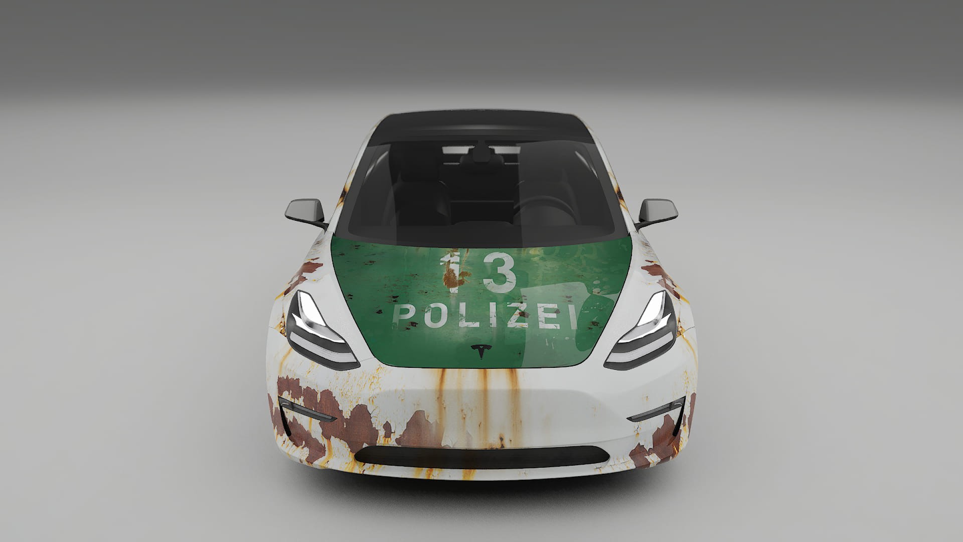 Tesla Model 3 COBRA 11 – Design-Wrap PPF-Kit aus bedruckbarer Polyurethanfolie