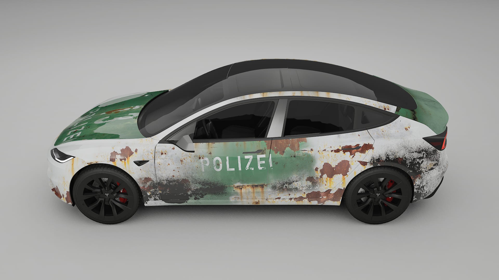 Tesla Model 3 Highland COBRA 11 – Design-Wrap PPF-Kit aus bedruckbarer Polyurethanfolie