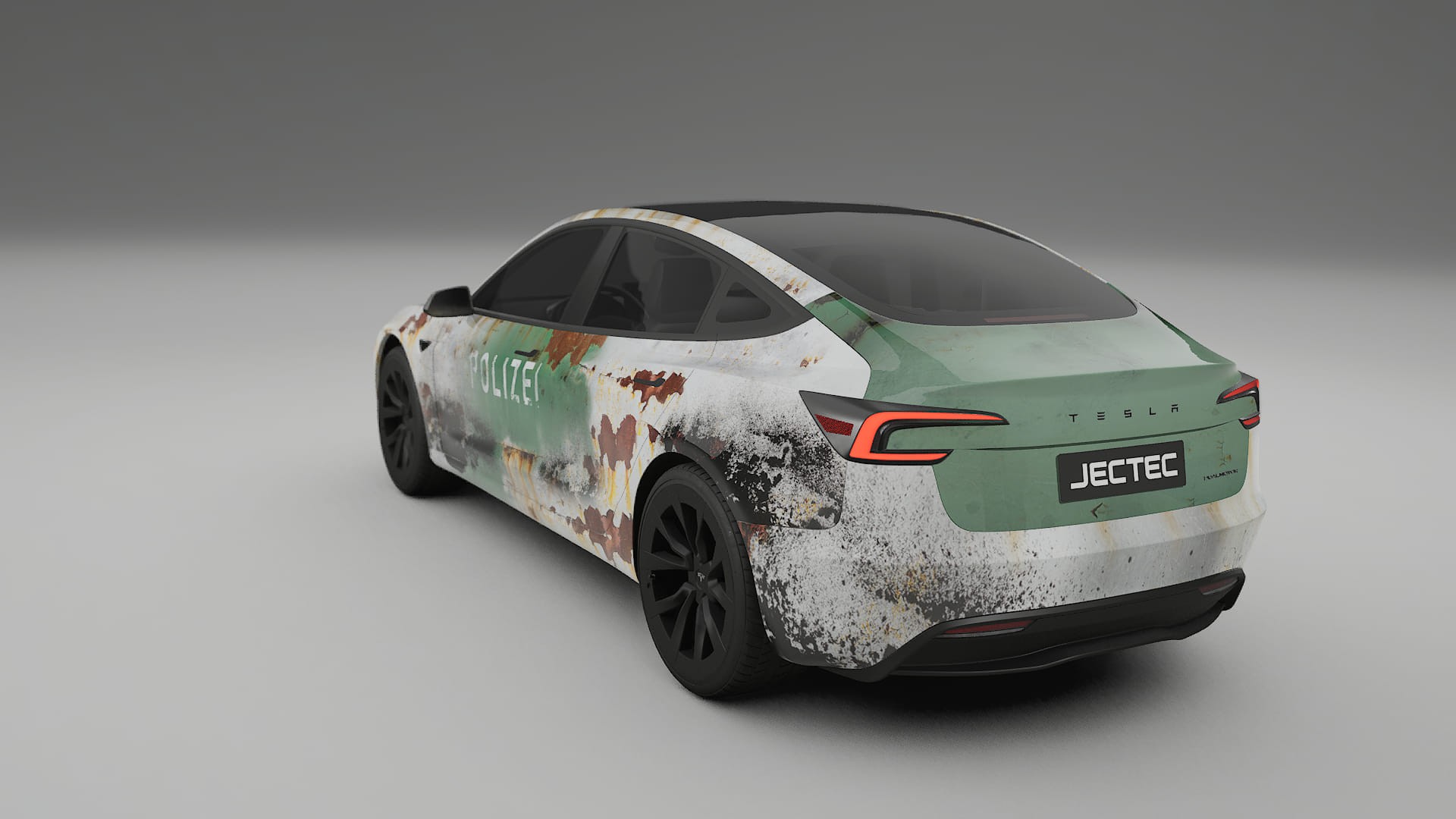 Tesla Model 3 Highland COBRA 11 – Design-Wrap PPF-Kit aus bedruckbarer Polyurethanfolie