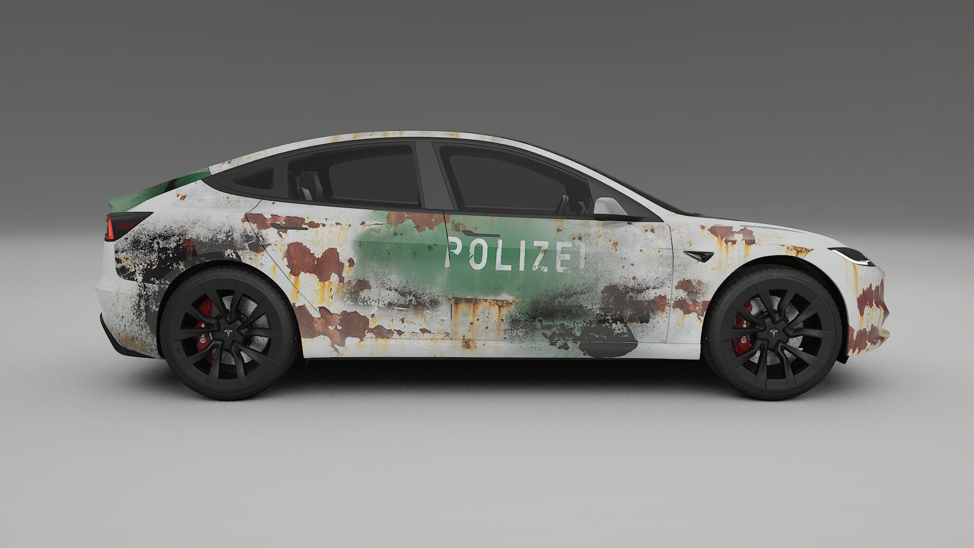 Tesla Model 3 Highland COBRA 11 – Design-Wrap PPF-Kit aus bedruckbarer Polyurethanfolie