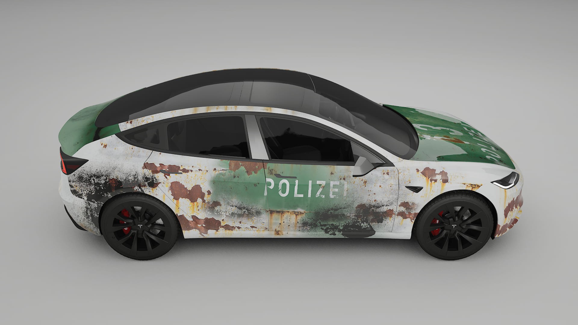 Tesla Model 3 Highland COBRA 11 – Design-Wrap PPF-Kit aus bedruckbarer Polyurethanfolie