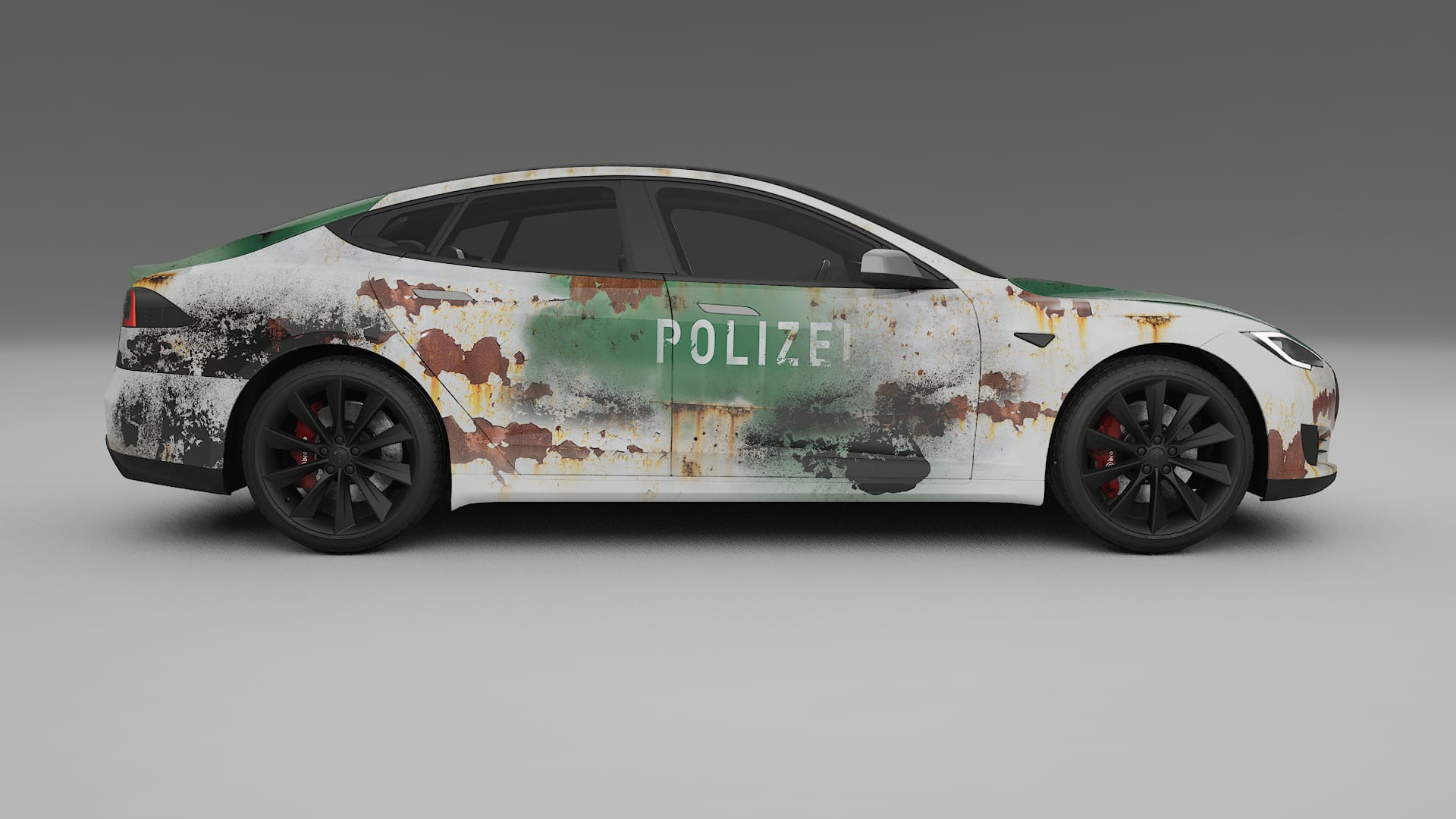 Tesla Model-S COBRA 11 – Design-Wrap PPF-Kit aus bedruckbarer Polyurethanfolie