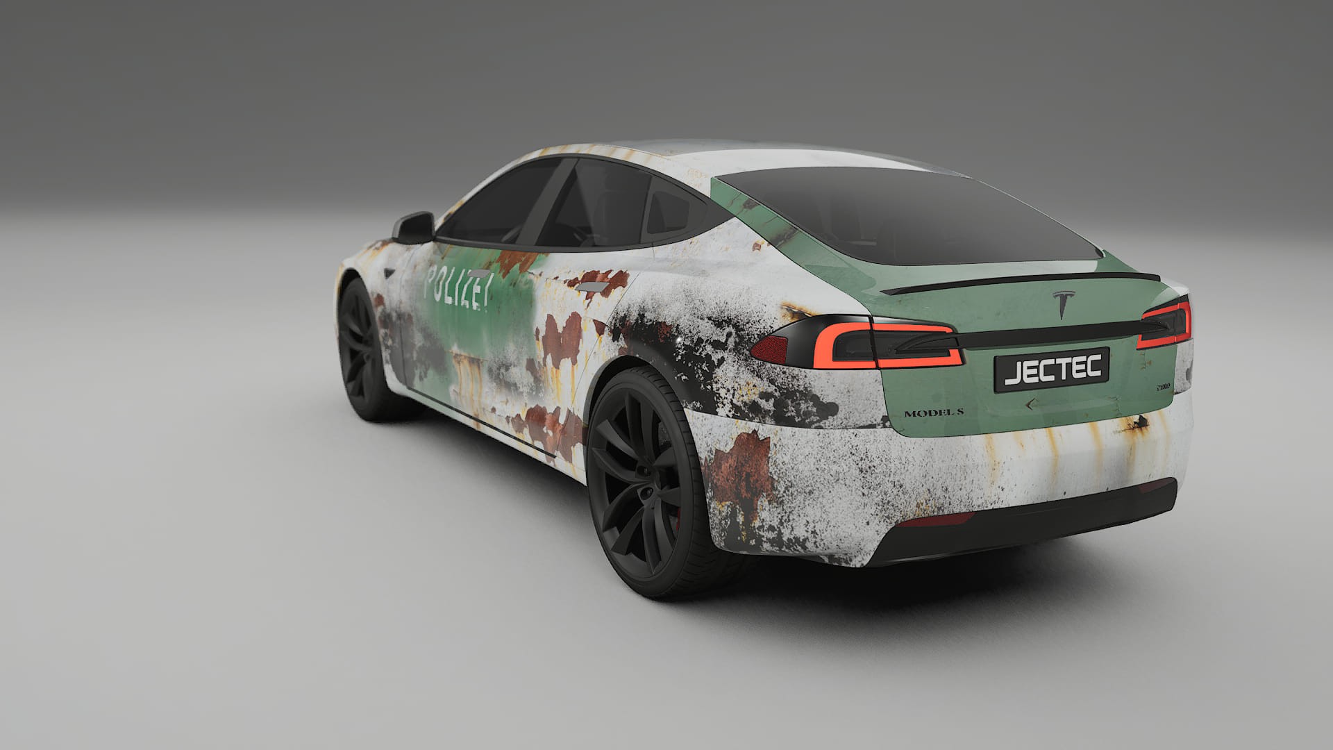 Tesla Model-S Refresh COBRA 11 – Design-Wrap PPF-Kit aus bedruckbarer Polyurethanfolie