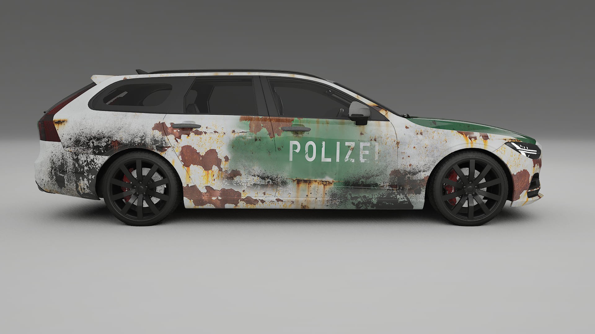 Volvo V90 P5 COBRA 11 – Design-Wrap PPF-Kit aus bedruckbarer Polyurethanfolie