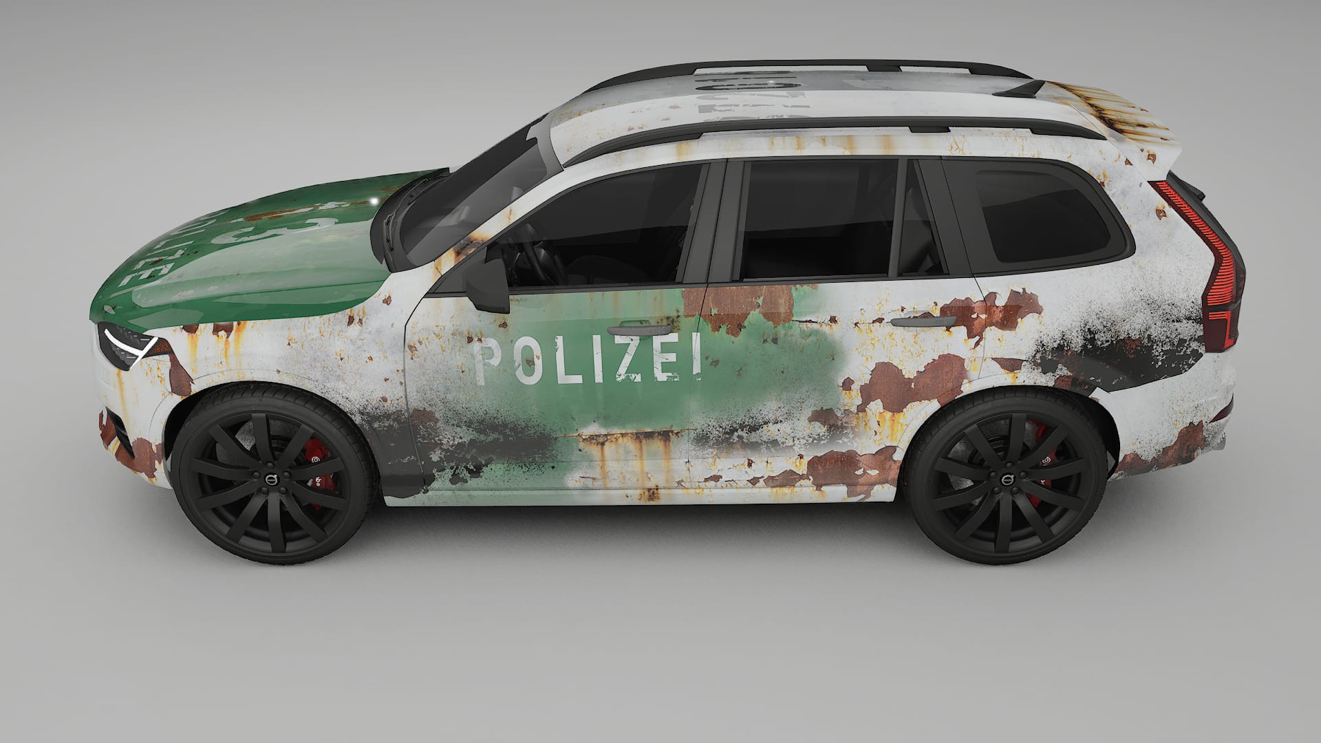 Volvo XC90 SPA COBRA 11 – Design-Wrap PPF-Kit aus bedruckbarer Polyurethanfolie