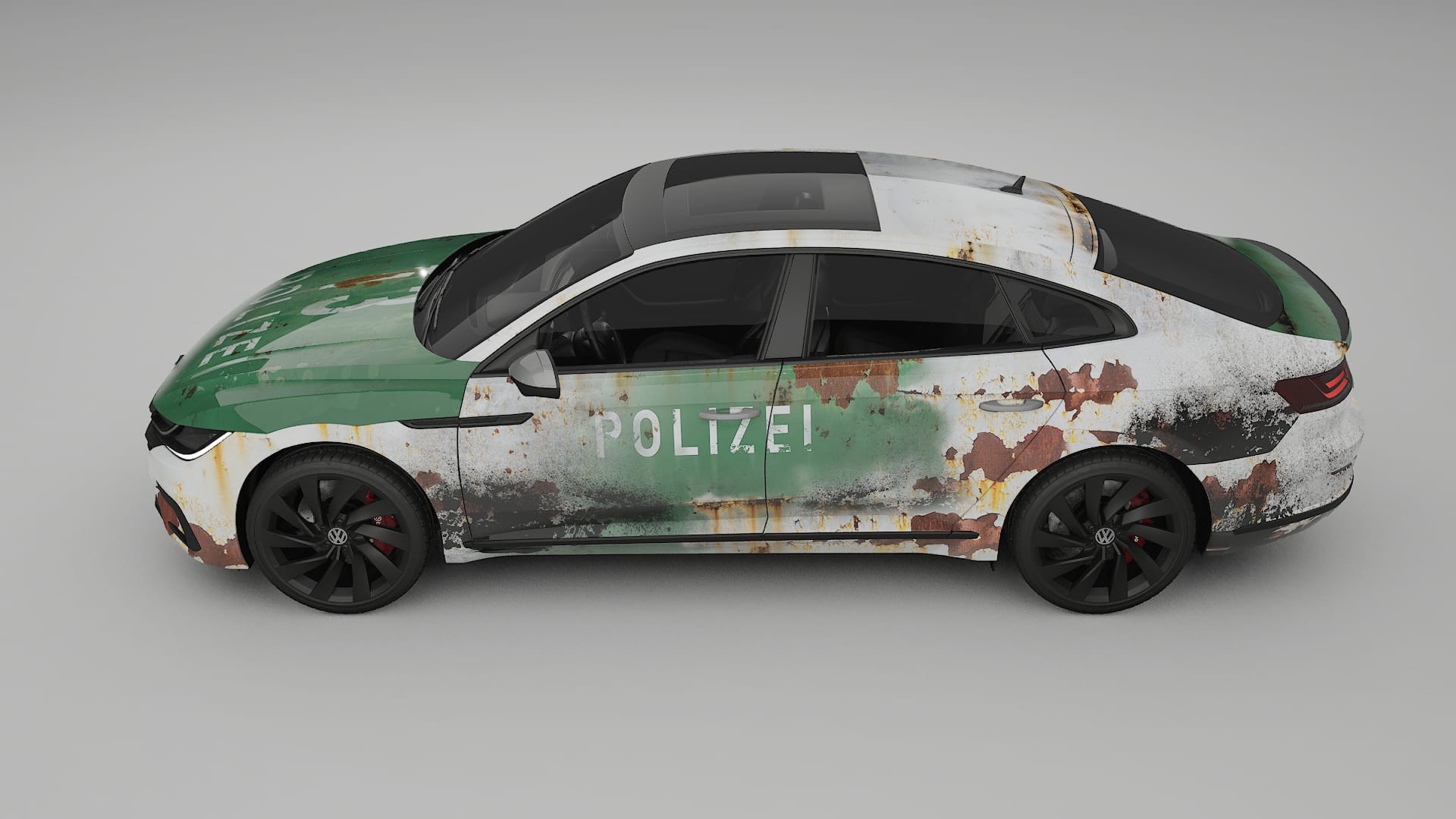 VW Arteon R 3H prefacelift pre-LCI COBRA 11 – Design-Wrap PPF-Kit aus bedruckbarer Polyurethanfolie