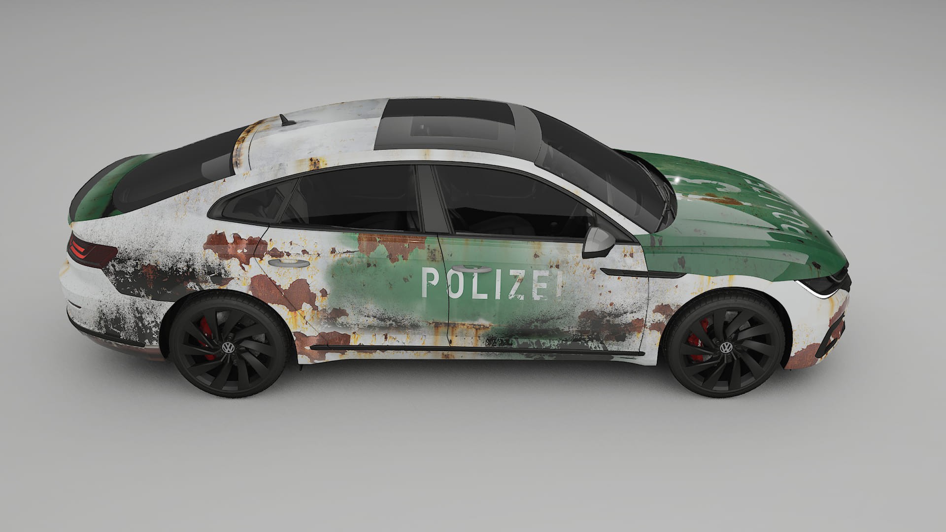 VW Arteon R 3H prefacelift pre-LCI COBRA 11 – Design-Wrap PPF-Kit aus bedruckbarer Polyurethanfolie