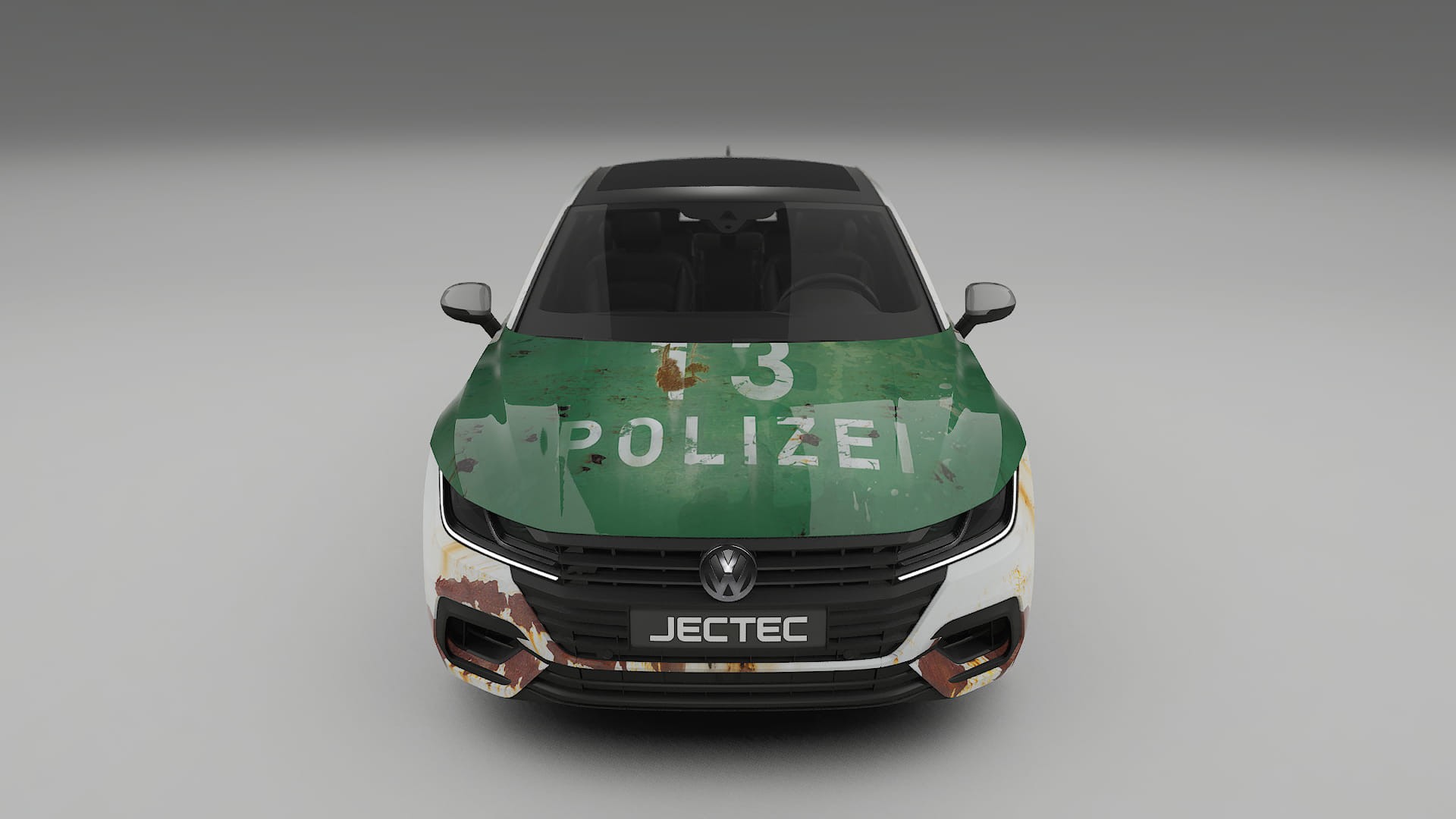 VW Arteon R 3H prefacelift pre-LCI COBRA 11 – Design-Wrap PPF-Kit aus bedruckbarer Polyurethanfolie