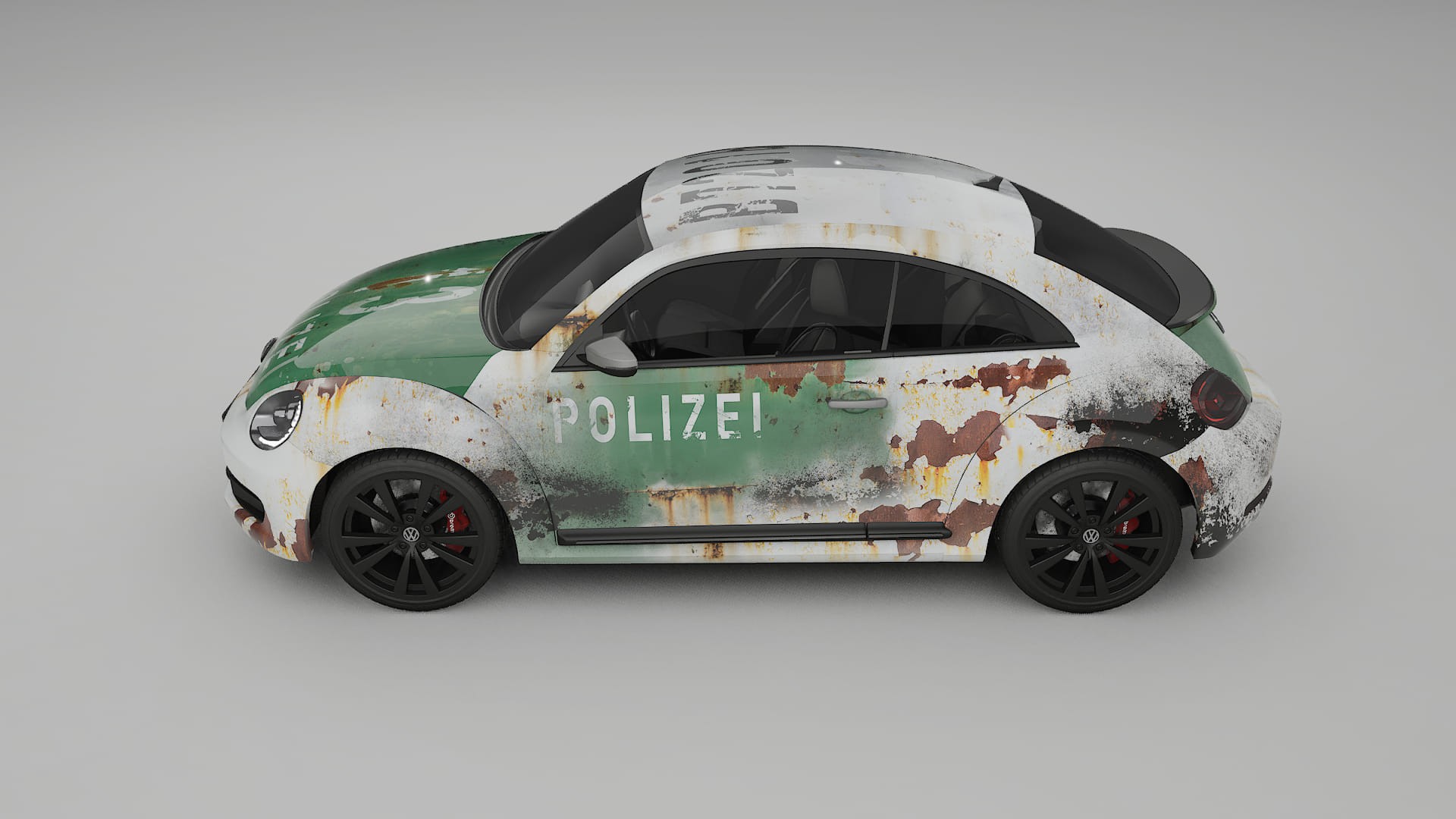 VW Beetle A5 prefacelift pre-LCI COBRA 11 – Design-Wrap PPF-Kit aus bedruckbarer Polyurethanfolie