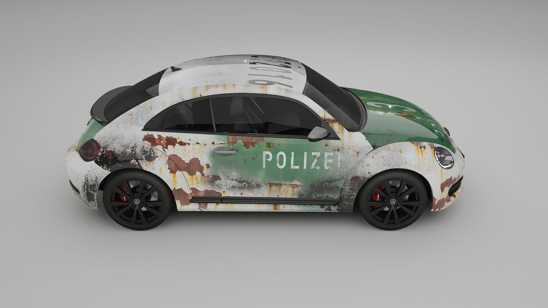 VW Beetle A5 prefacelift pre-LCI COBRA 11 – Design-Wrap PPF-Kit aus bedruckbarer Polyurethanfolie