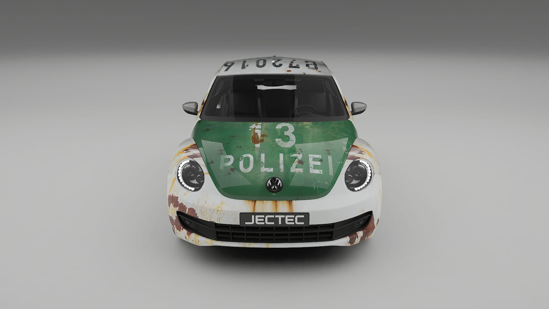 VW Beetle A5 prefacelift pre-LCI COBRA 11 – Design-Wrap PPF-Kit aus bedruckbarer Polyurethanfolie