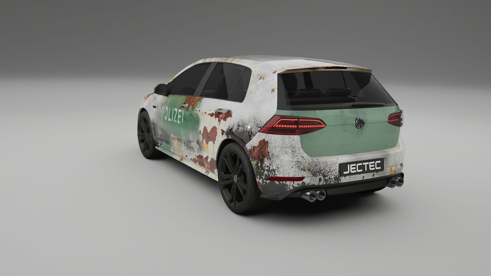 VW Golf Mk7 COBRA 11 – Design-Wrap PPF-Kit aus bedruckbarer Polyurethanfolie
