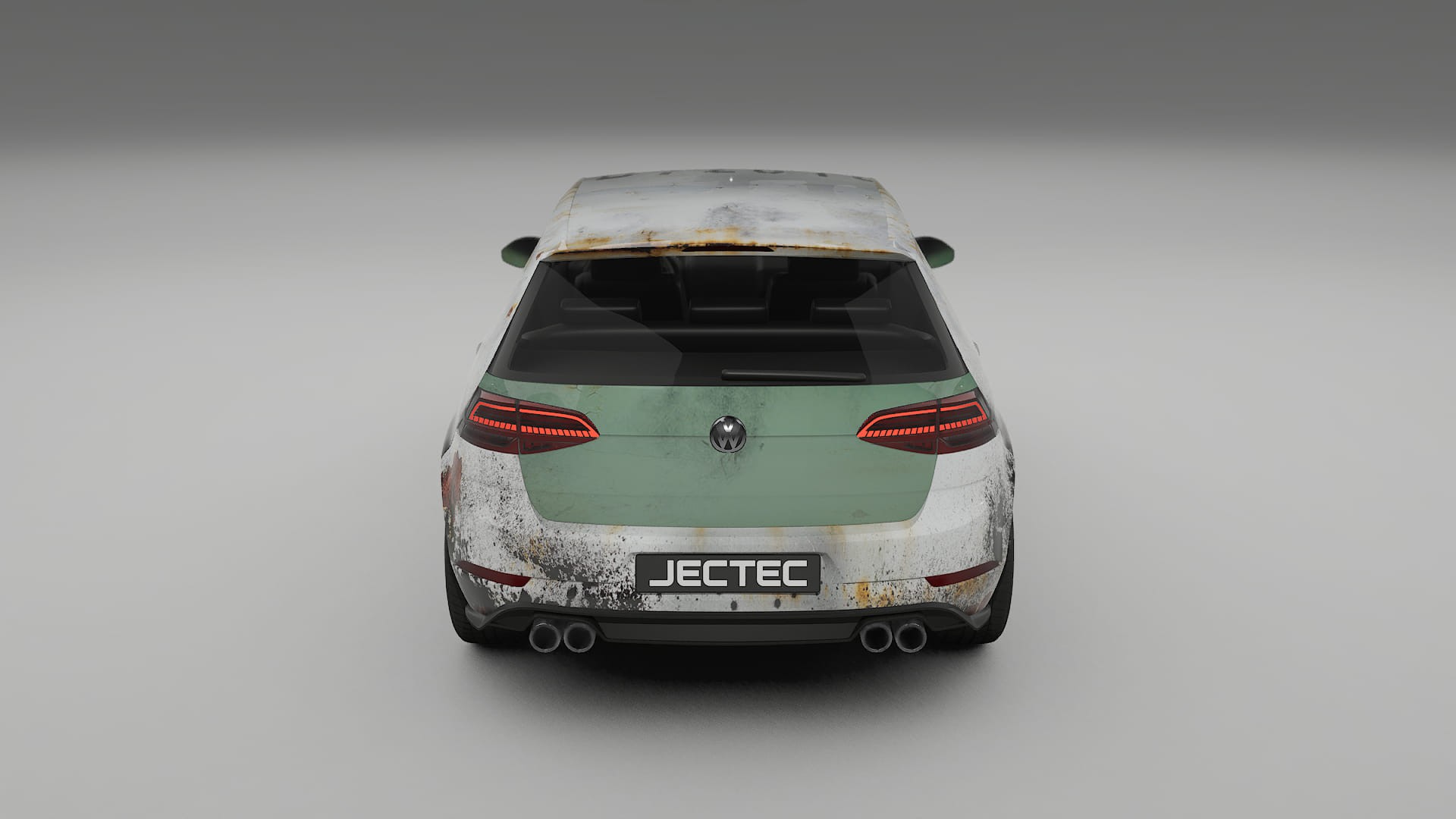VW Golf Mk7 COBRA 11 – Design-Wrap PPF-Kit aus bedruckbarer Polyurethanfolie
