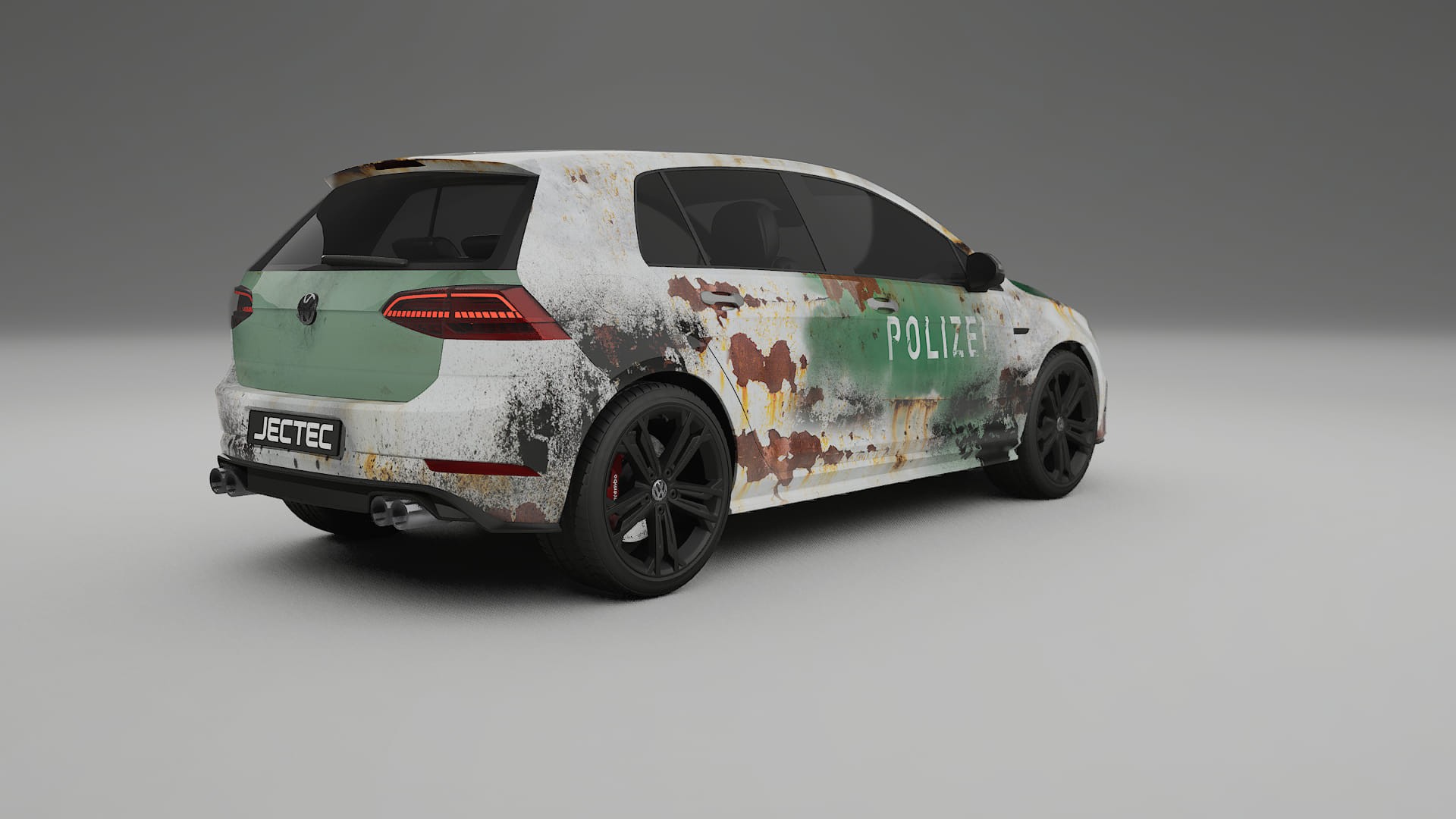 VW Golf Mk7 COBRA 11 – Design-Wrap PPF-Kit aus bedruckbarer Polyurethanfolie
