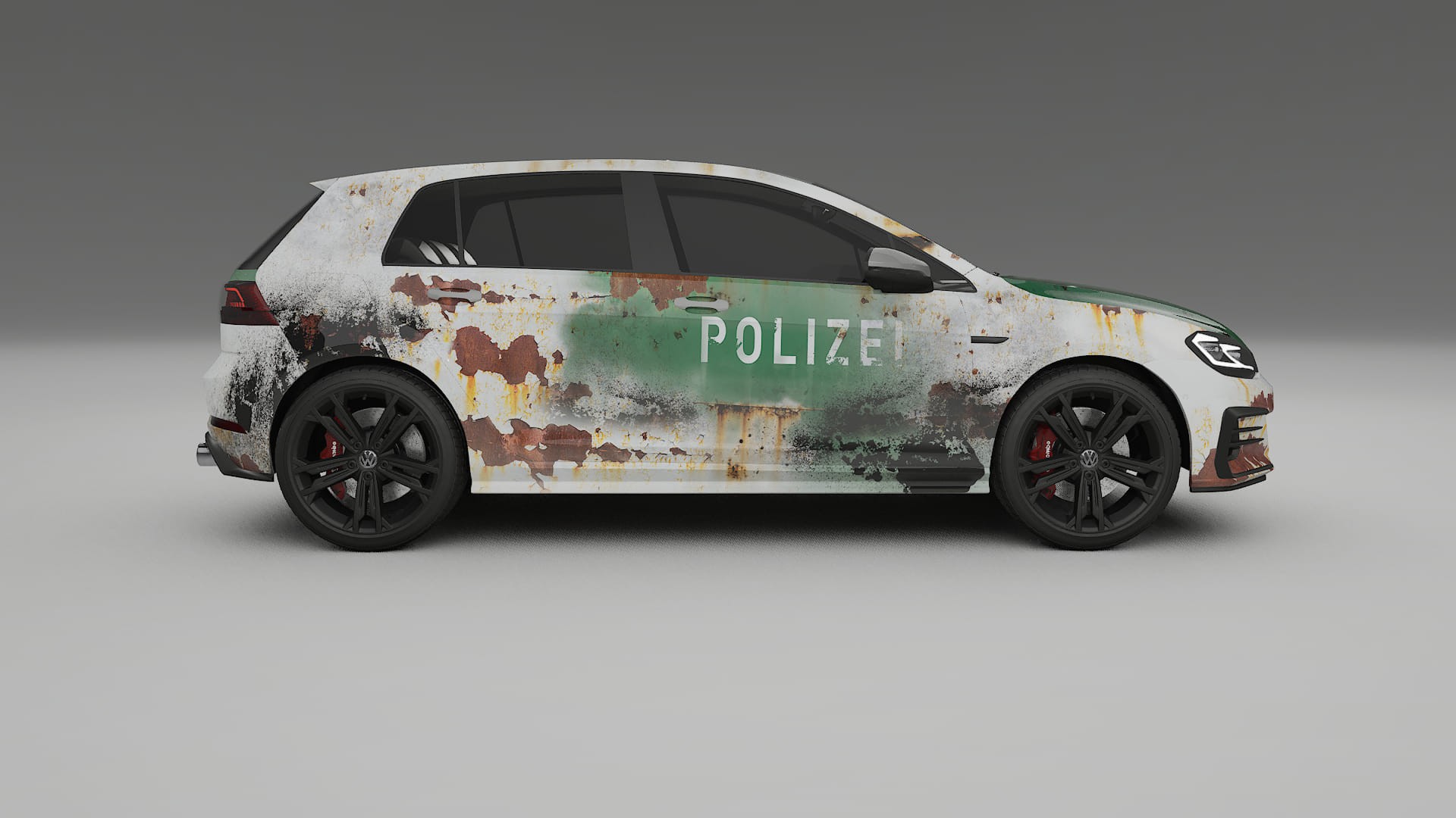 VW Golf Mk7 COBRA 11 – Design-Wrap PPF-Kit aus bedruckbarer Polyurethanfolie