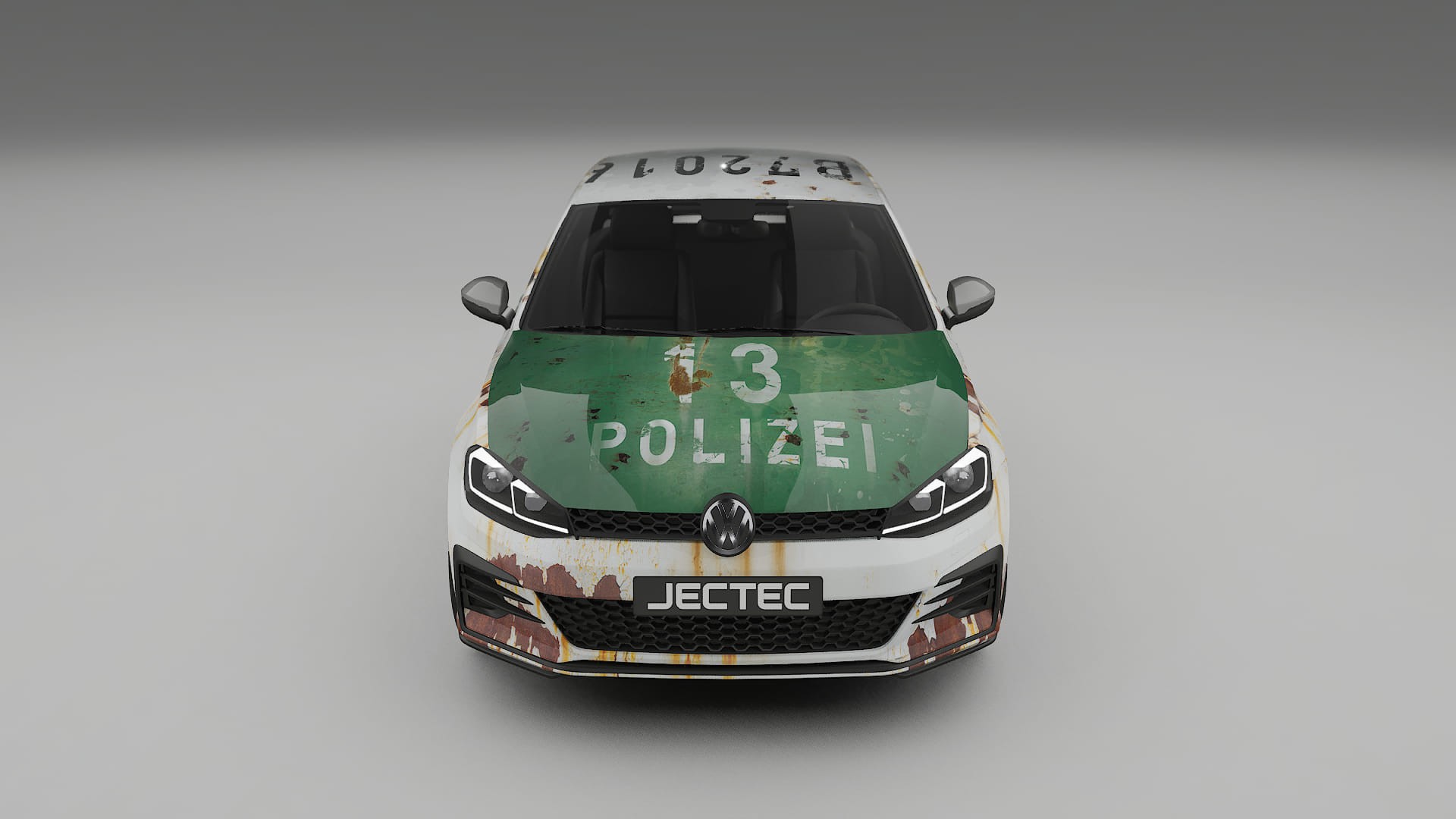VW Golf Mk7 COBRA 11 – Design-Wrap PPF-Kit aus bedruckbarer Polyurethanfolie