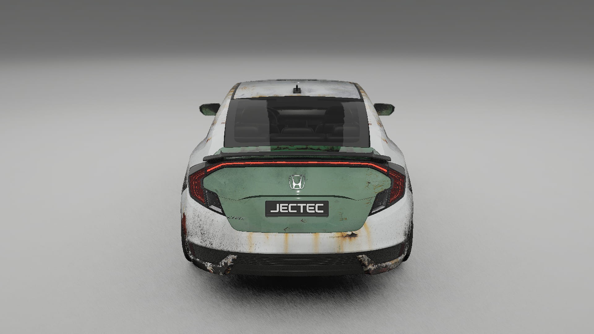 Honda Civic coupe prefacelift pre-LCI COBRA 11 – Design-Wrap PPF-Kit aus bedruckbarer Polyurethanfolie