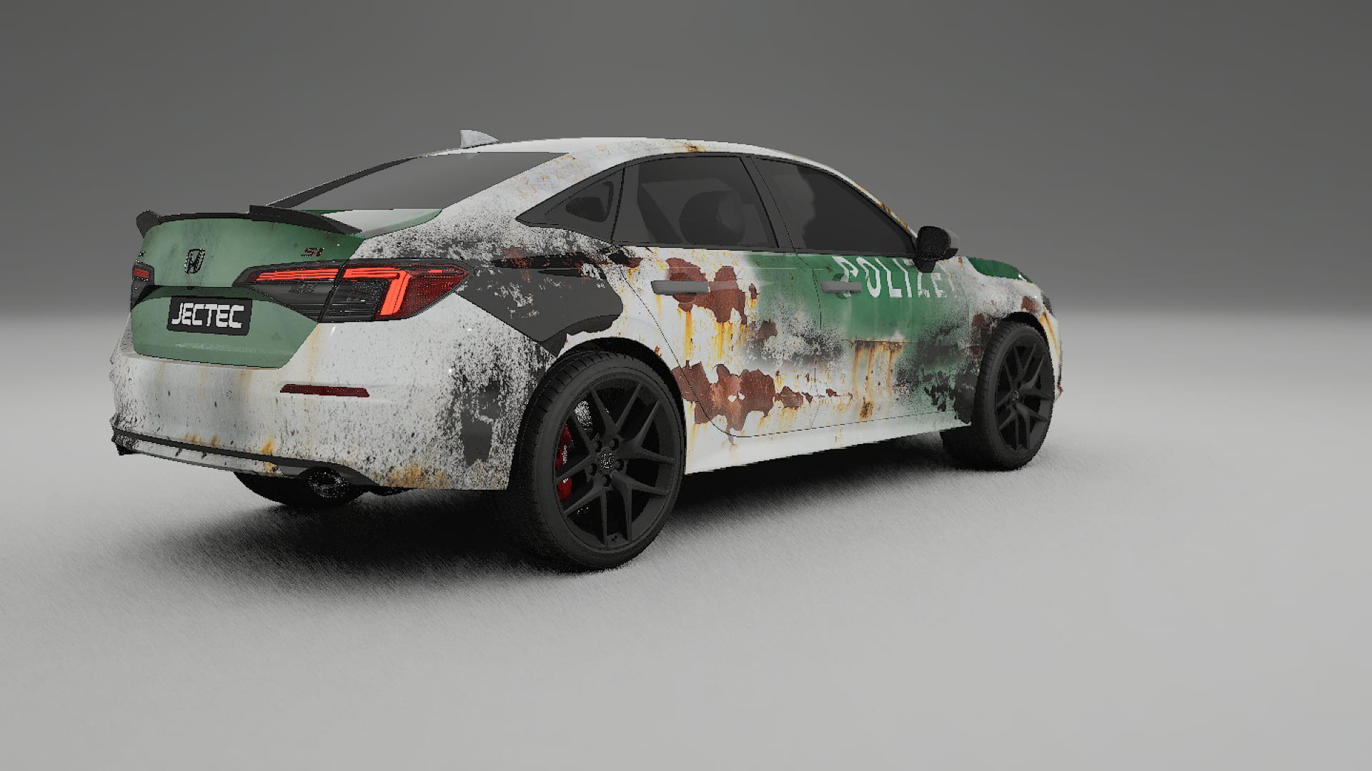 Honda Civic Si COBRA 11 – Design-Wrap PPF-Kit aus bedruckbarer Polyurethanfolie