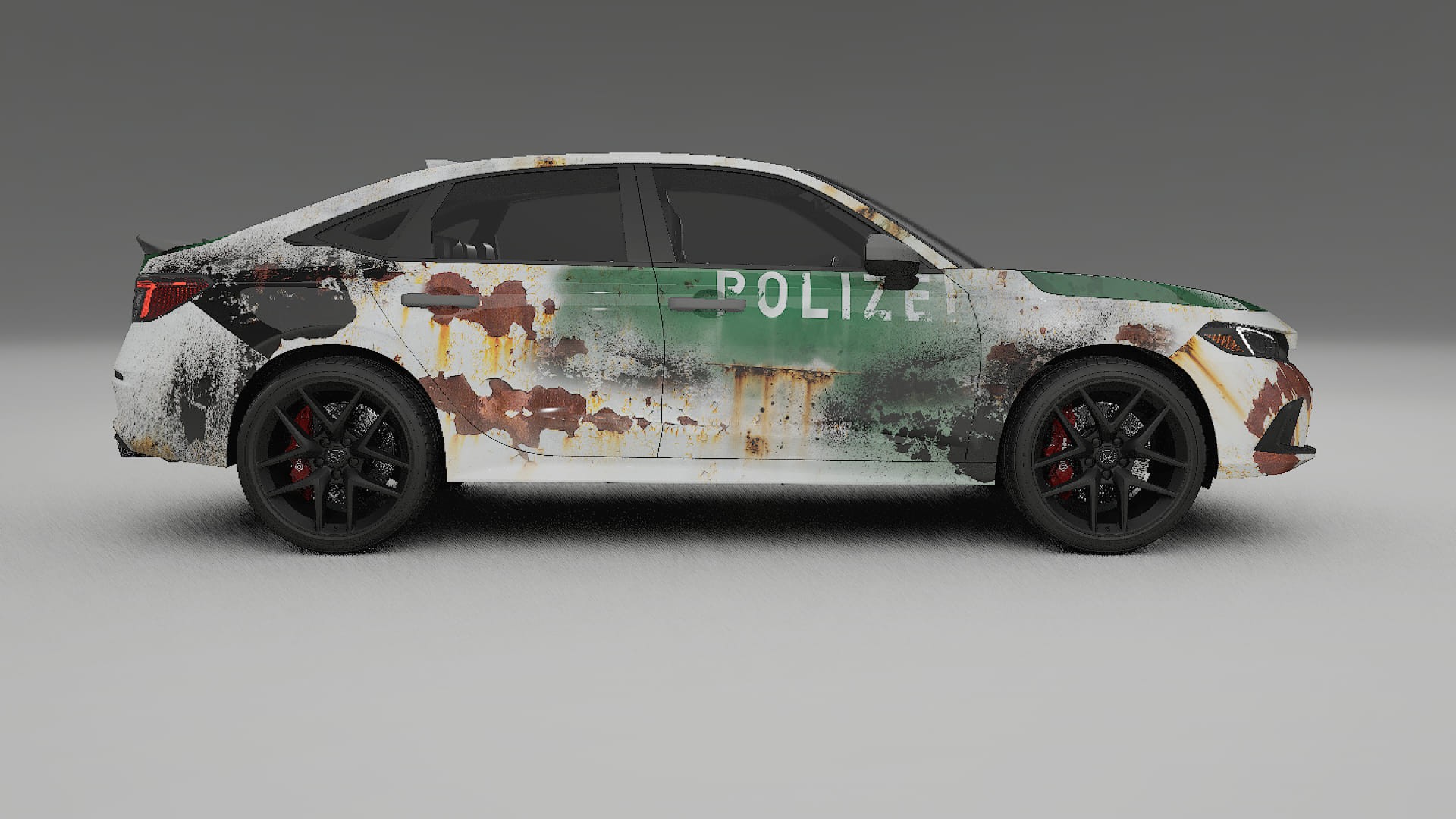 Honda Civic Si COBRA 11 – Design-Wrap PPF-Kit aus bedruckbarer Polyurethanfolie