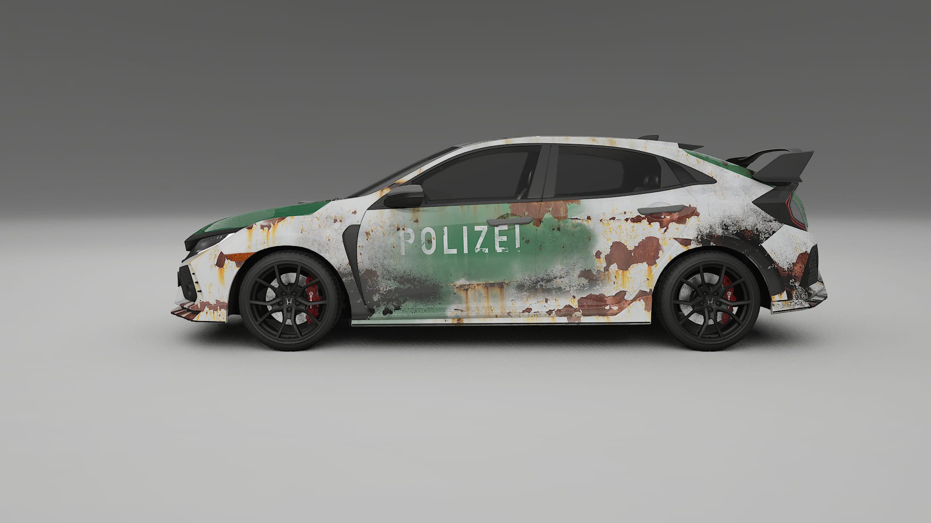 Honda Civic Type-R COBRA 11 – Design-Wrap PPF-Kit aus bedruckbarer Polyurethanfolie