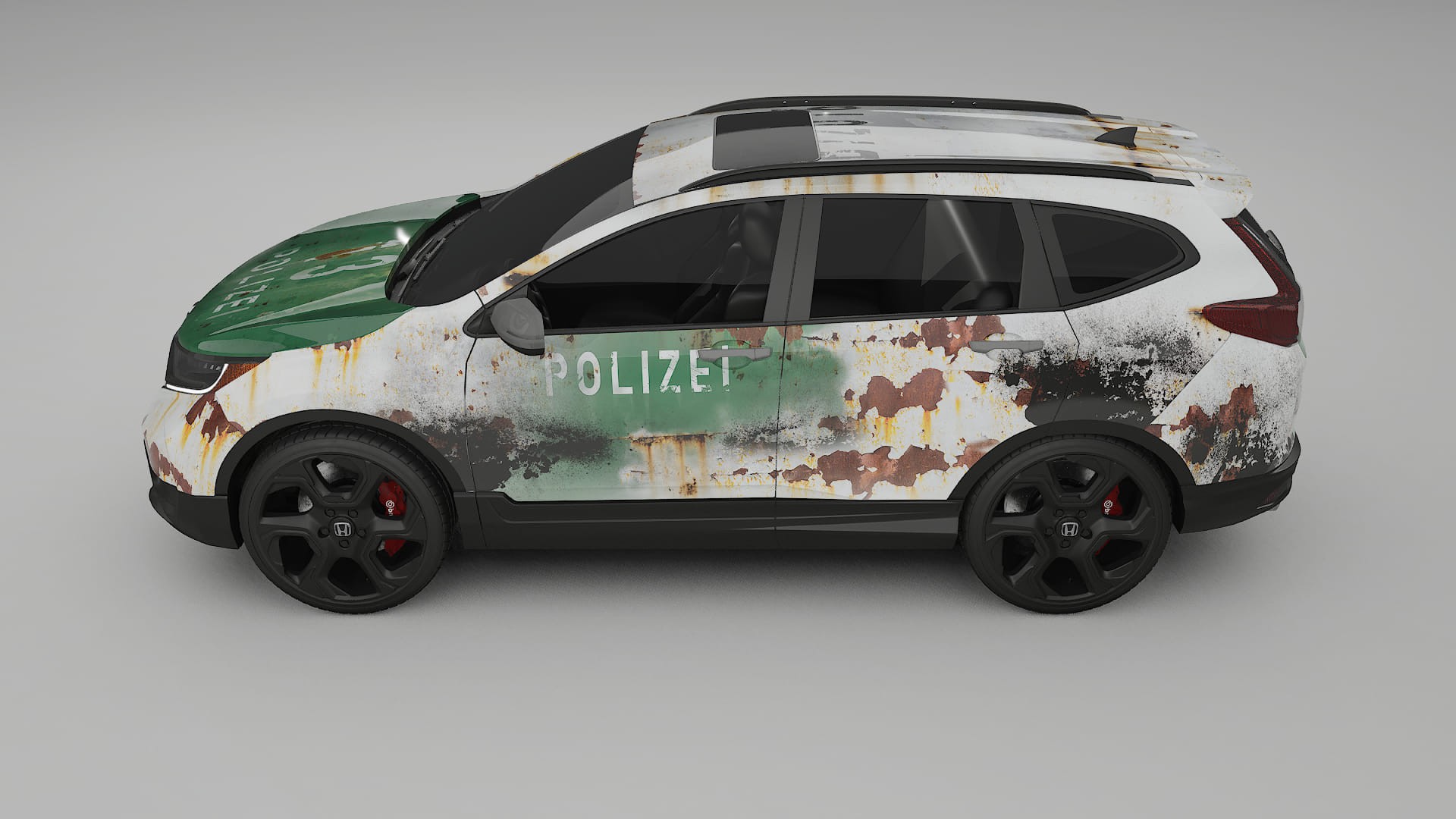 Honda CRV Touring prefacelift pre-LCI COBRA 11 – Design-Wrap PPF-Kit aus bedruckbarer Polyurethanfolie