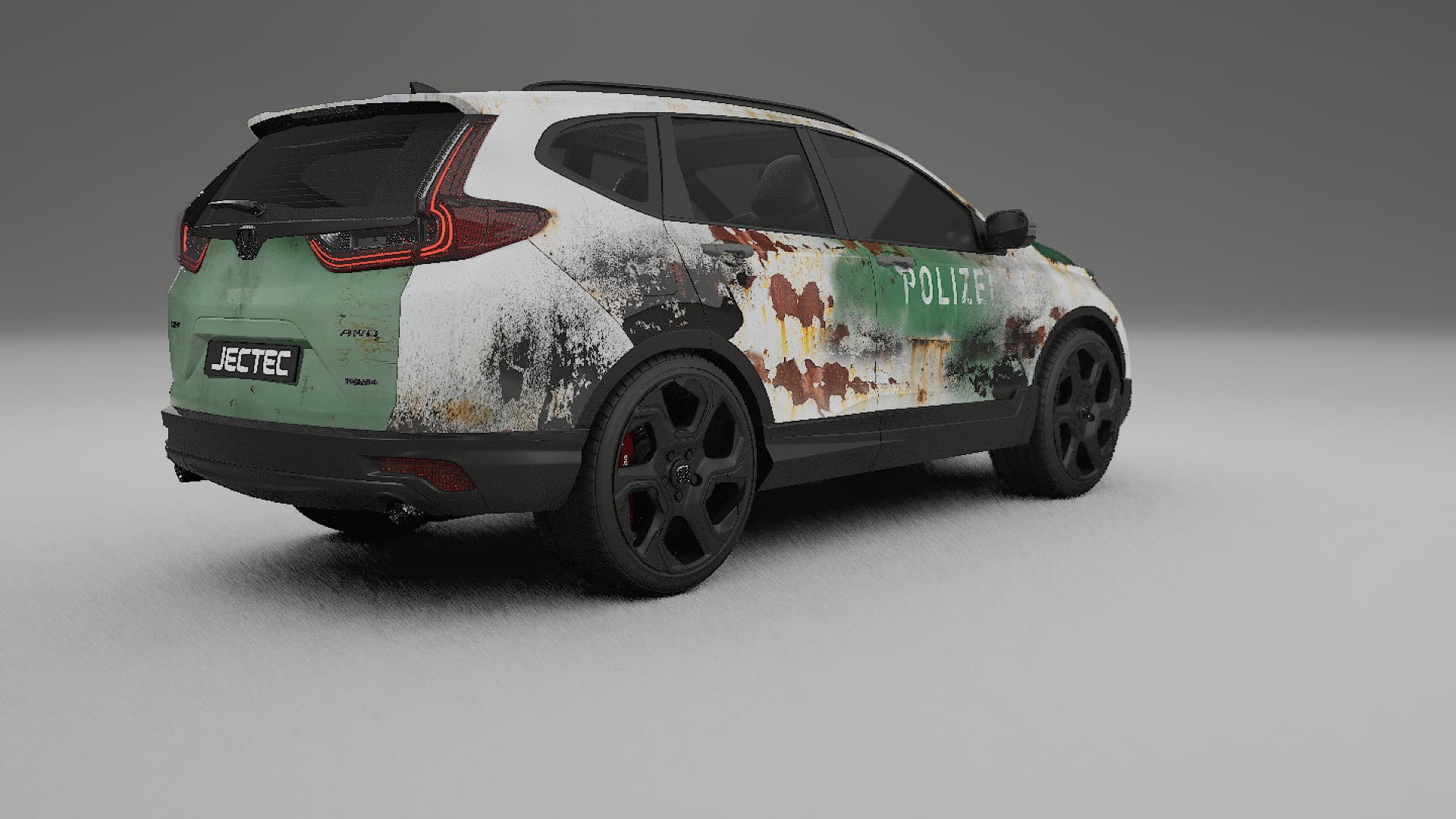 Honda CRV Touring prefacelift pre-LCI COBRA 11 – Design-Wrap PPF-Kit aus bedruckbarer Polyurethanfolie