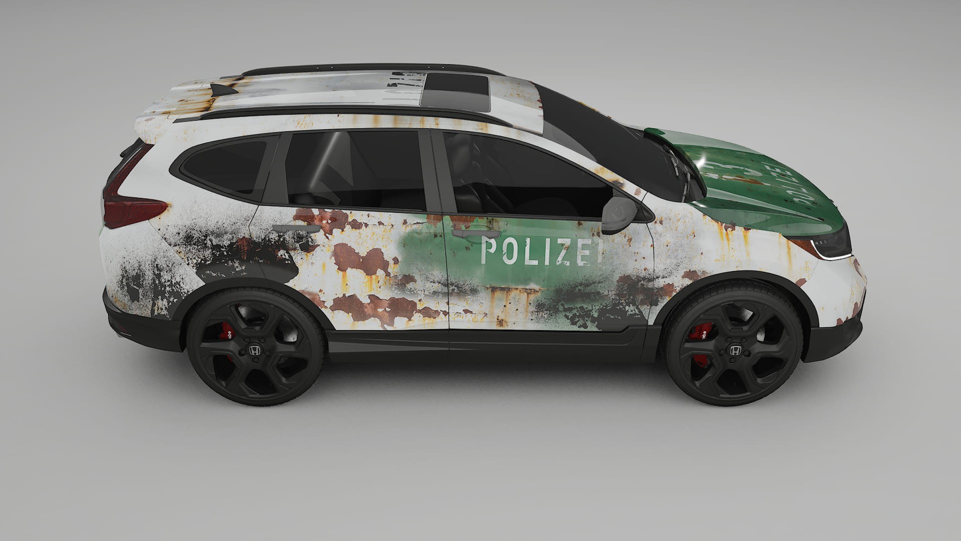 Honda CRV Touring prefacelift pre-LCI COBRA 11 – Design-Wrap PPF-Kit aus bedruckbarer Polyurethanfolie