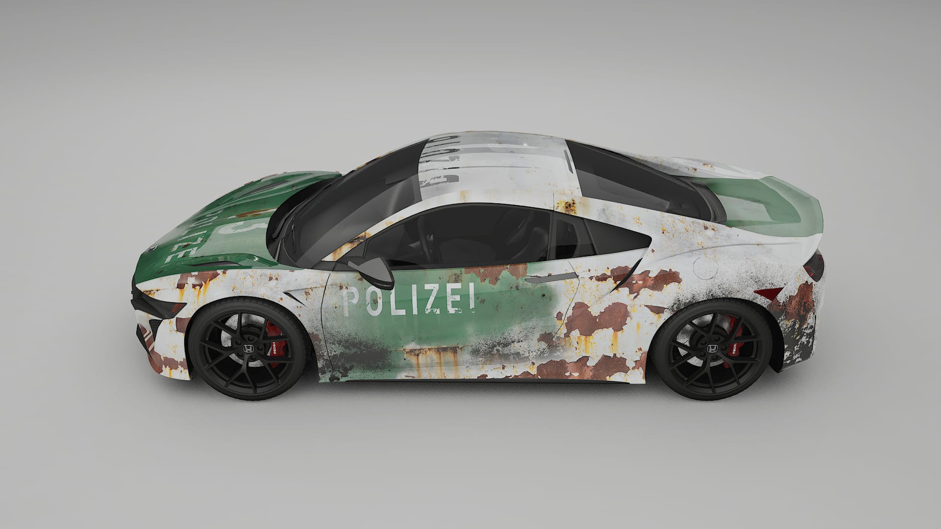 Honda NSX prefacelift pre-LCI COBRA 11 – Design-Wrap PPF-Kit aus bedruckbarer Polyurethanfolie