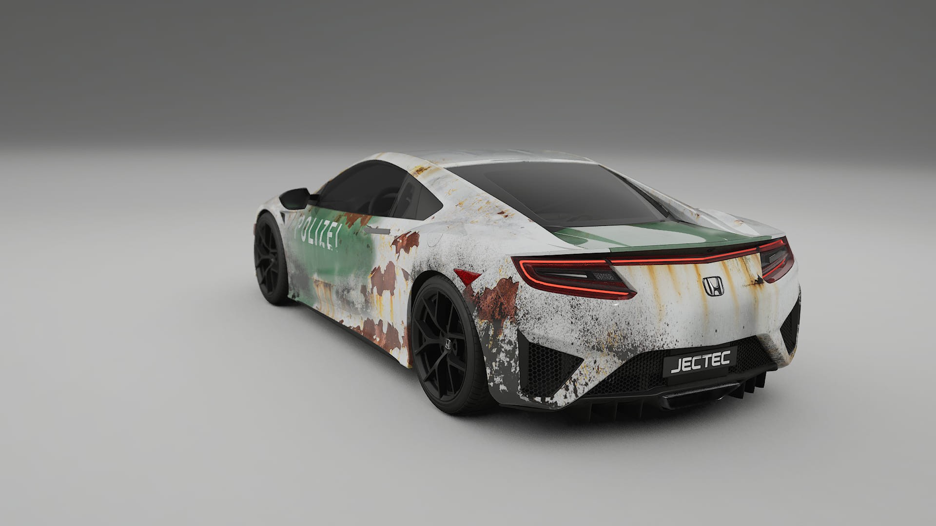 Honda NSX prefacelift pre-LCI COBRA 11 – Design-Wrap PPF-Kit aus bedruckbarer Polyurethanfolie