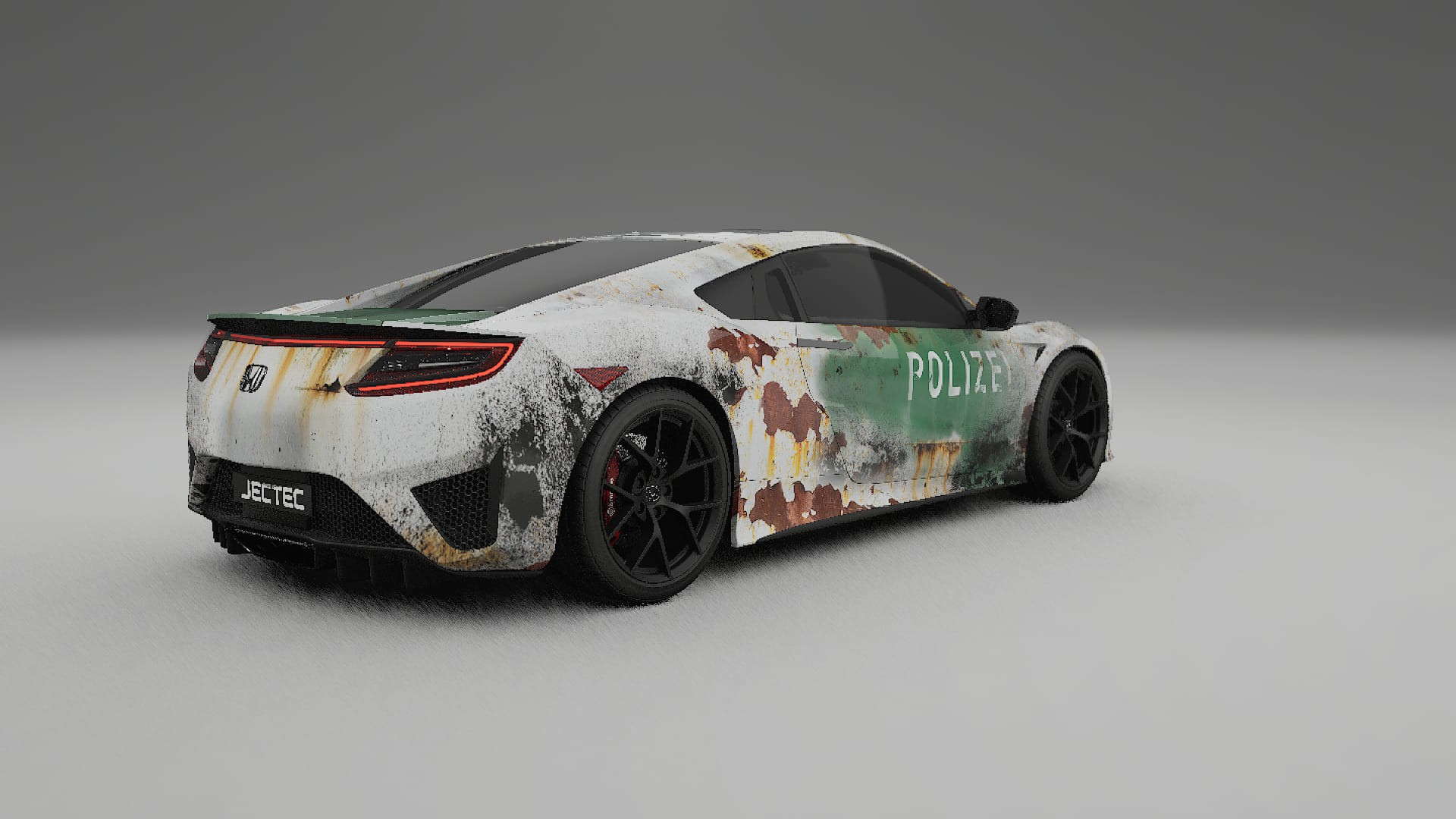 Honda NSX prefacelift pre-LCI COBRA 11 – Design-Wrap PPF-Kit aus bedruckbarer Polyurethanfolie