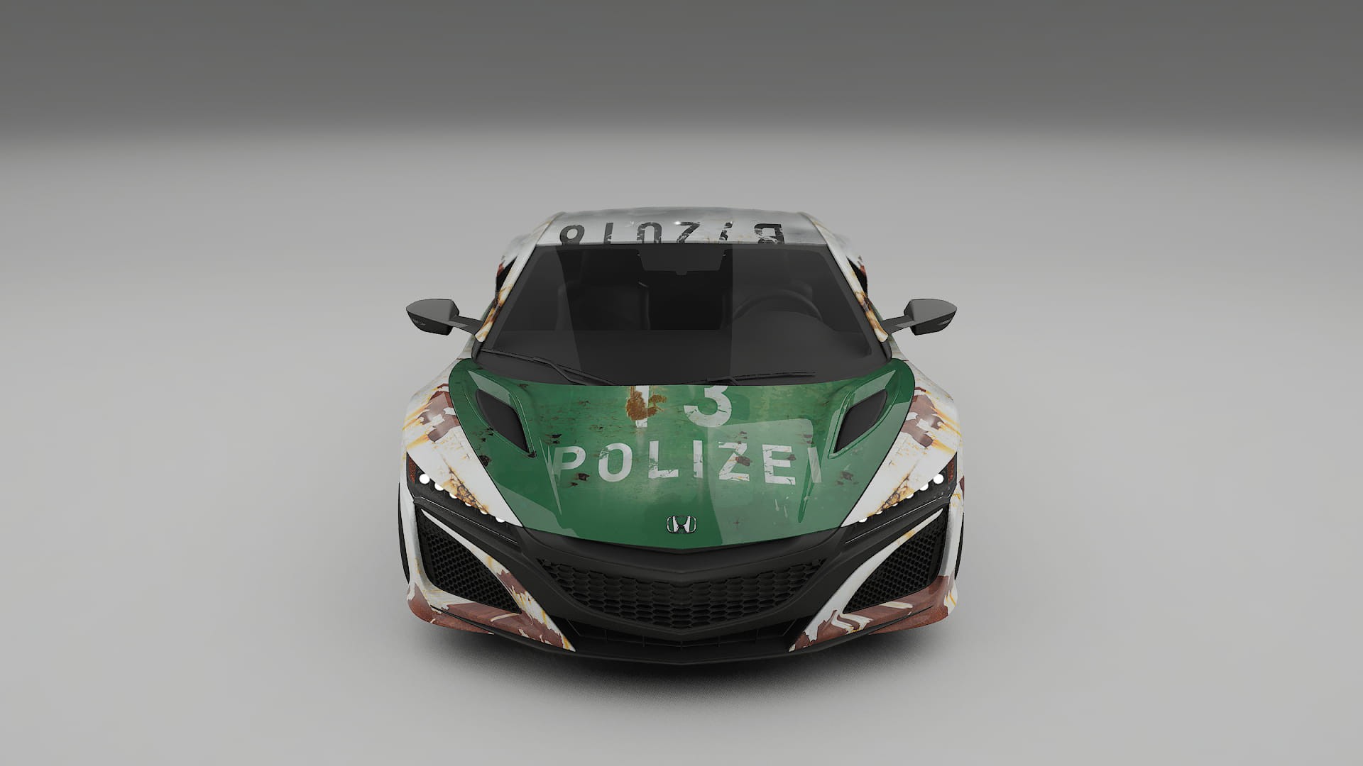 Honda NSX prefacelift pre-LCI COBRA 11 – Design-Wrap PPF-Kit aus bedruckbarer Polyurethanfolie