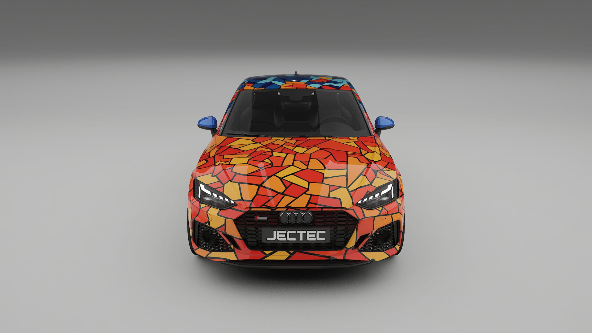 Audi RS5 Coupe B9 facelift pre-LCI BARCELONA – Design-Wrap PPF-Kit aus bedruckbarer Polyurethanfolie