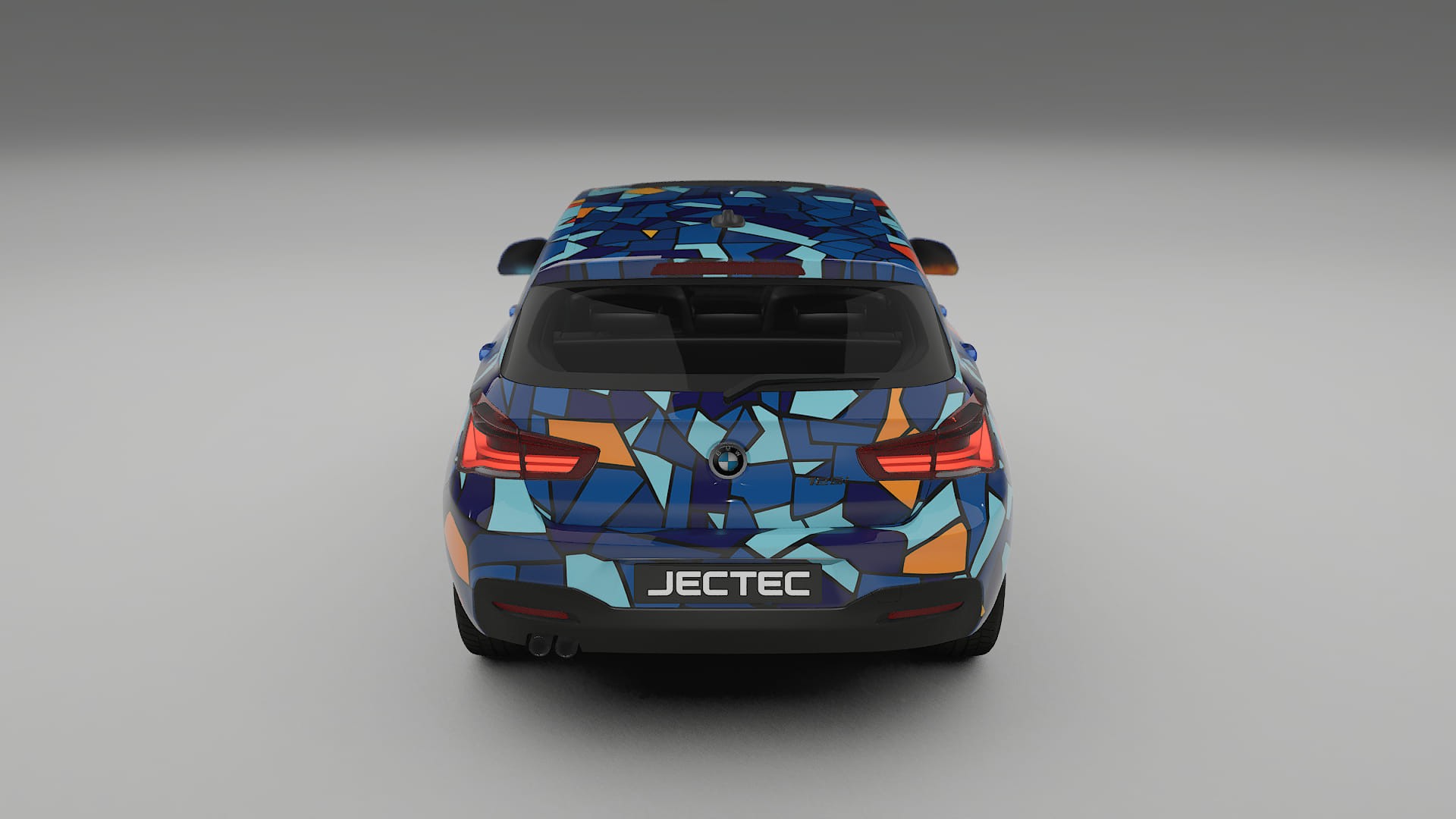 BMW 1 F20 facelift LCI BARCELONA – Design-Wrap PPF-Kit aus bedruckbarer Polyurethanfolie