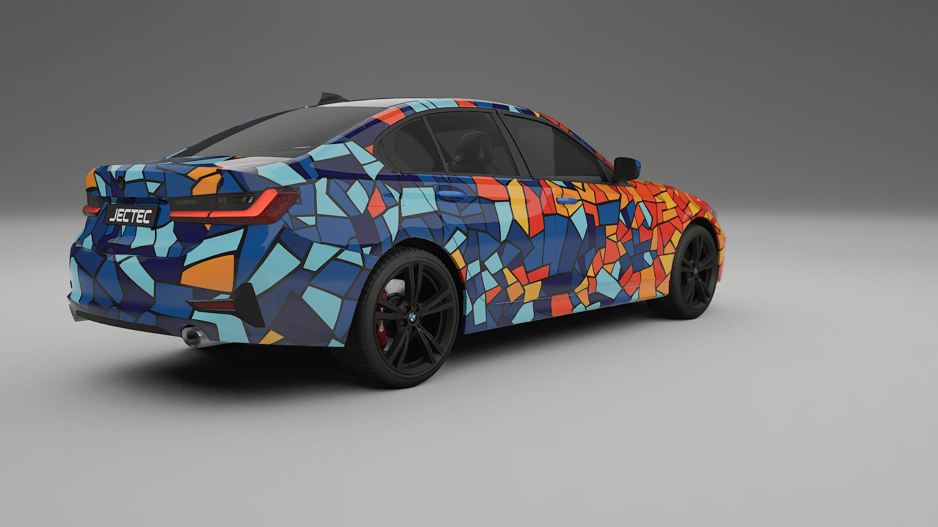 BMW 3 G20 prefacelift pre-LCI BARCELONA – Design-Wrap PPF-Kit aus bedruckbarer Polyurethanfolie